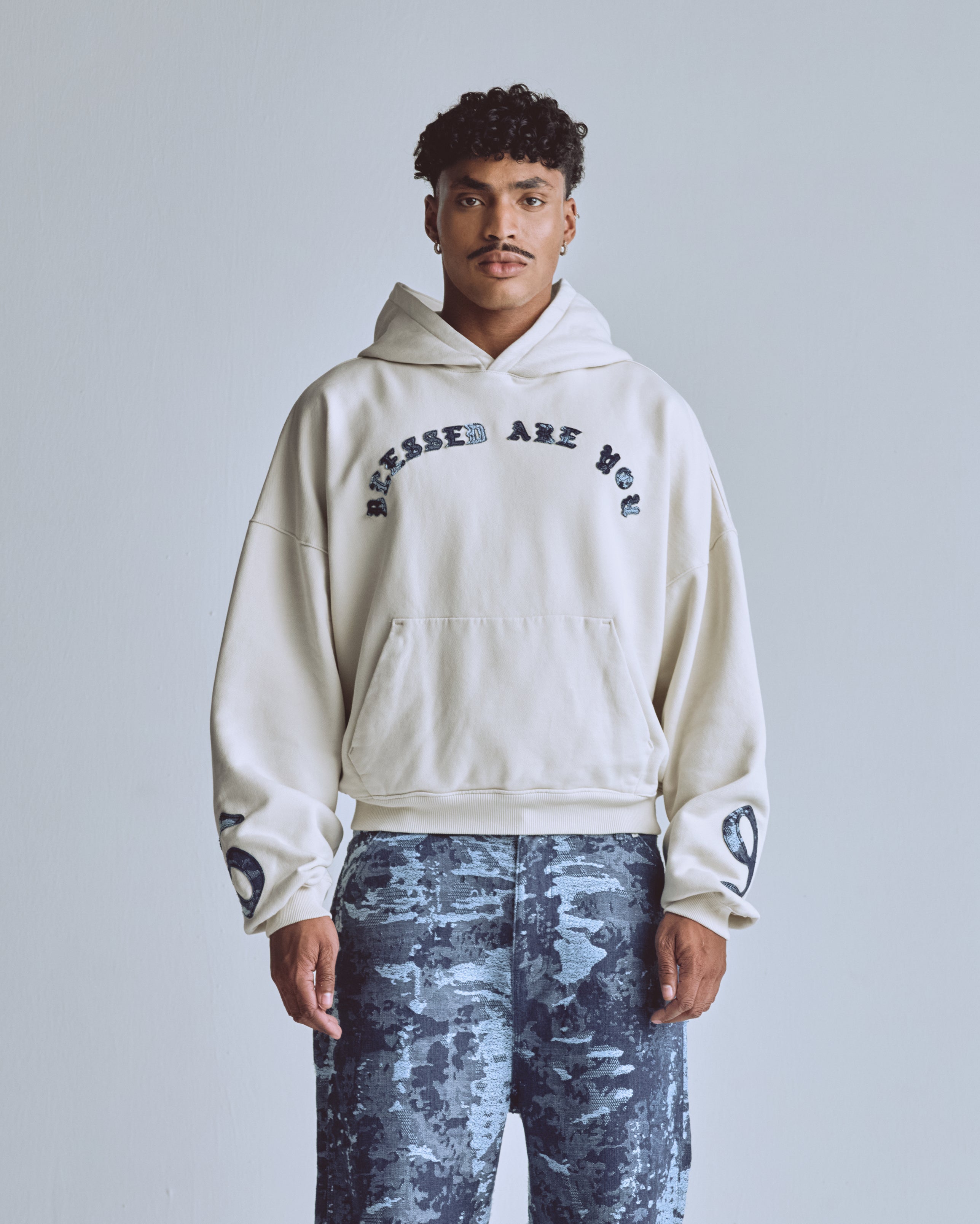 Capsule 369 Boxy Fit Hoodie Cream