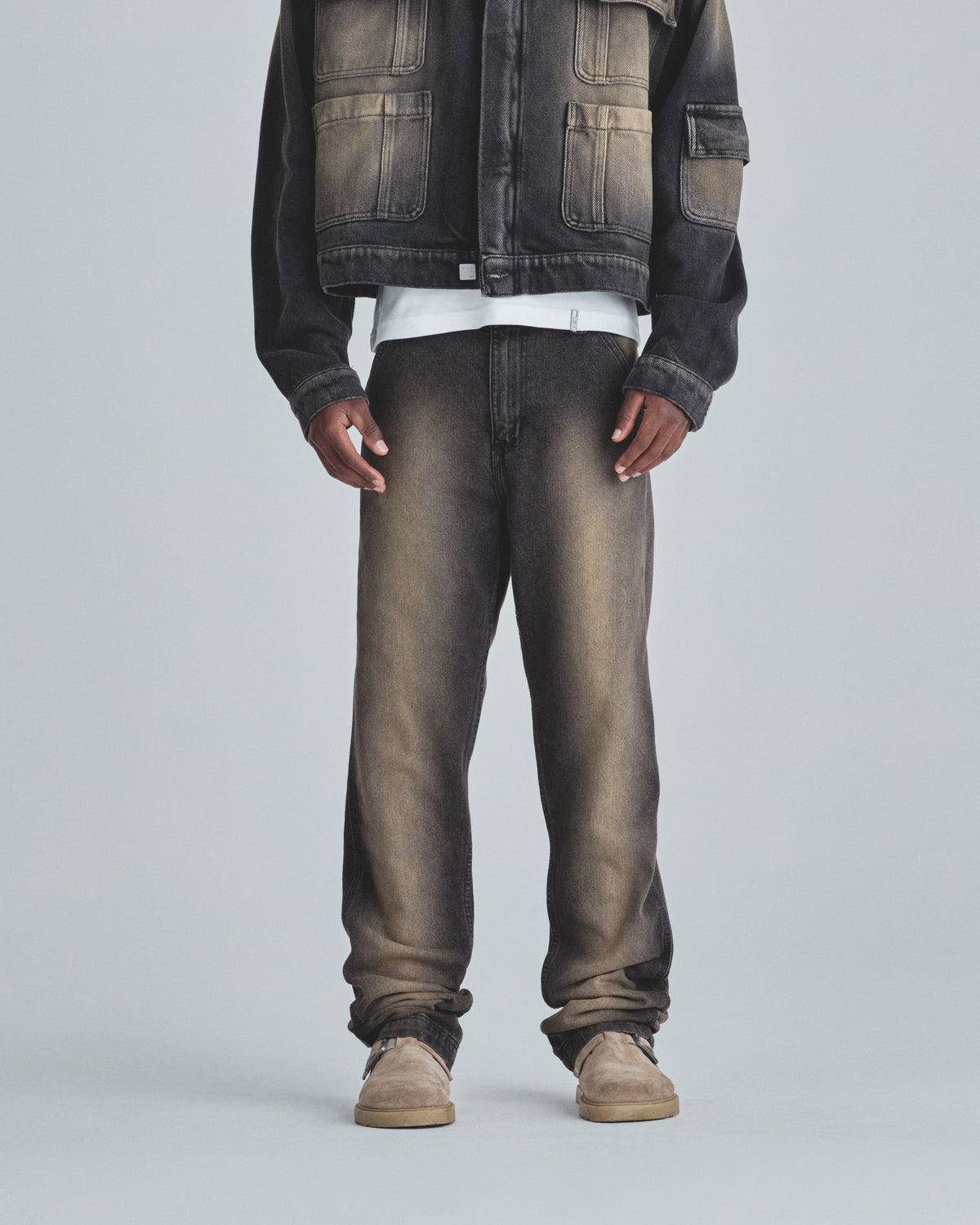 Line Basic Slim Fit Jeans Dirty Black