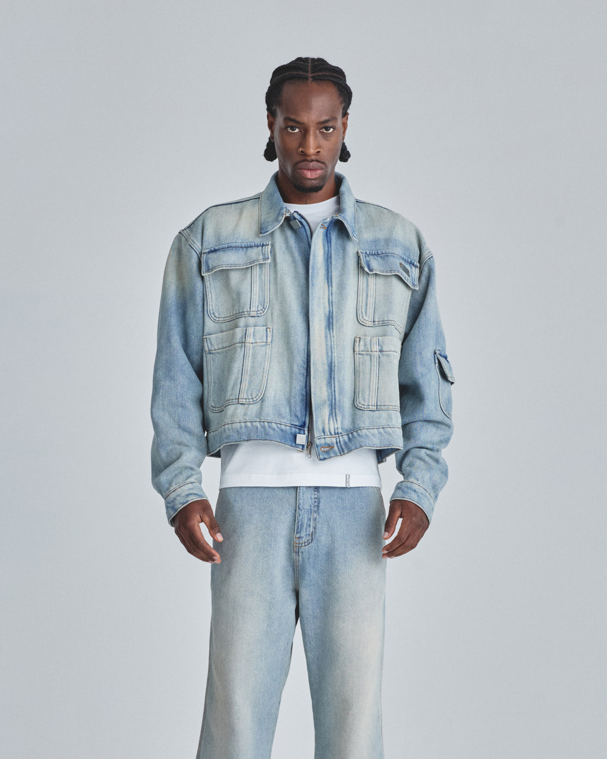 Line Basic Multipocket Jacket Dirty Ice