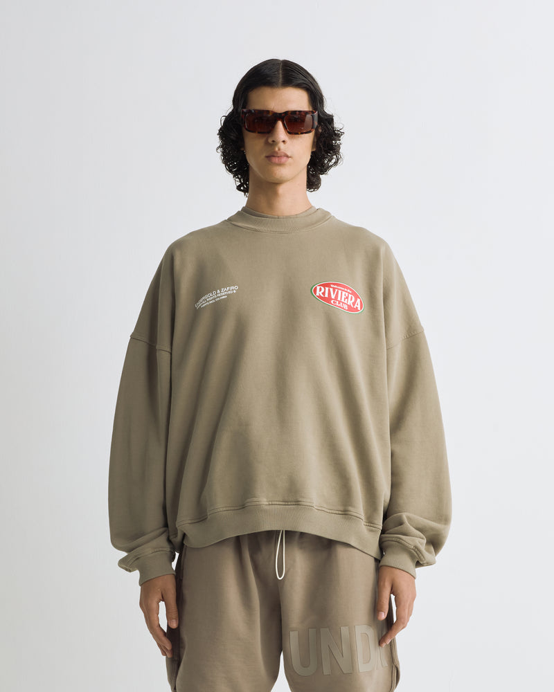 Riviera Sauce Crewneck Brown