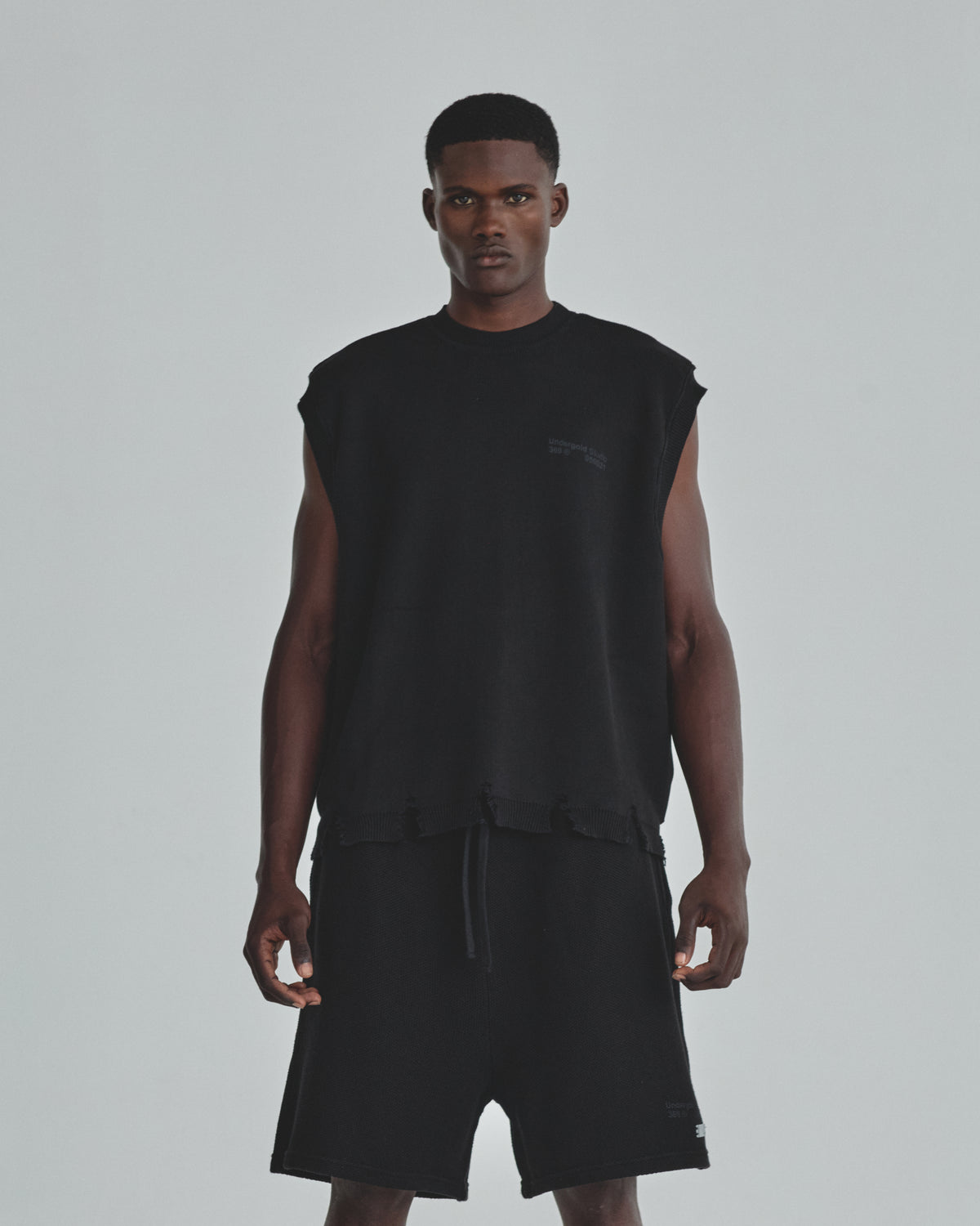 Holy State UNDRGLD Knit Sleeveless Black