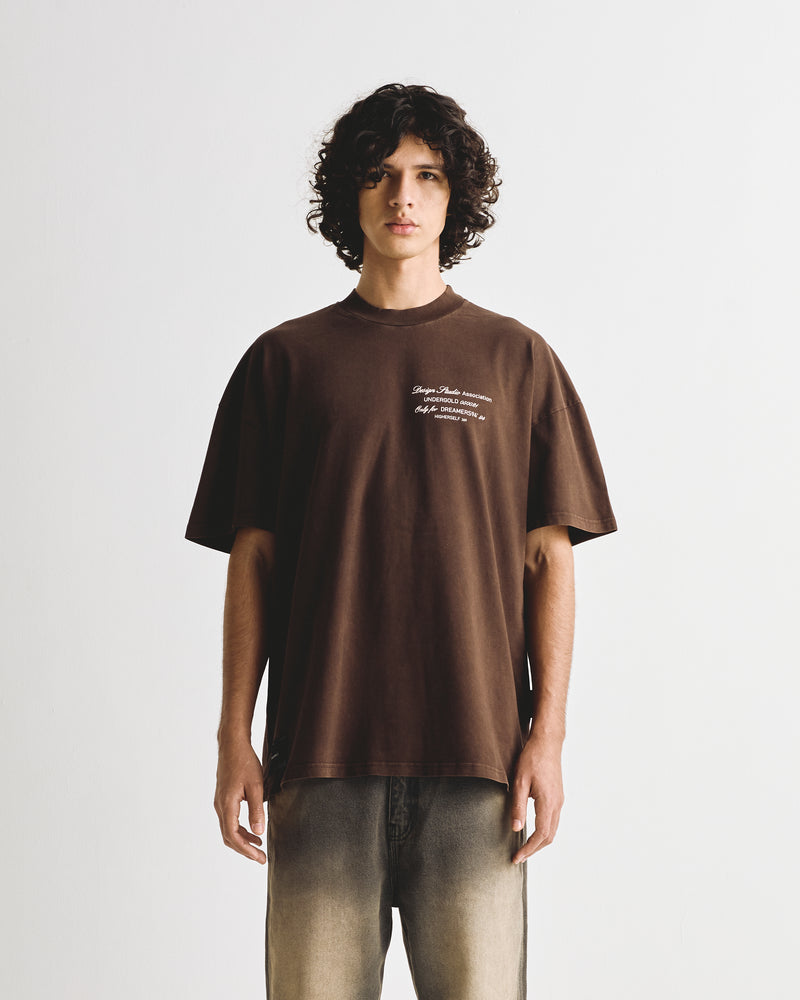 Dreamers Basic T-shirt Brown