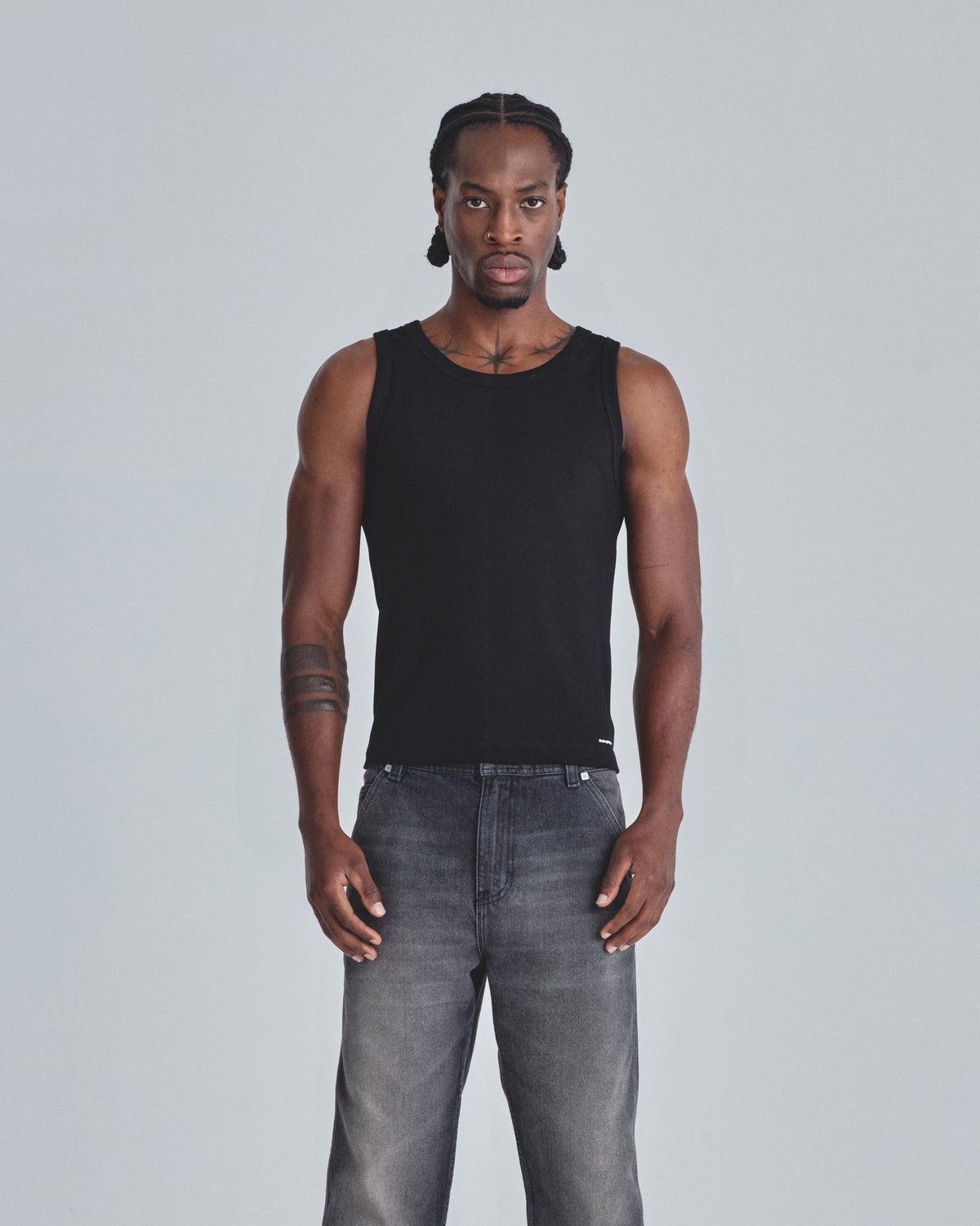 Line Undergold Studio Tank Top Black