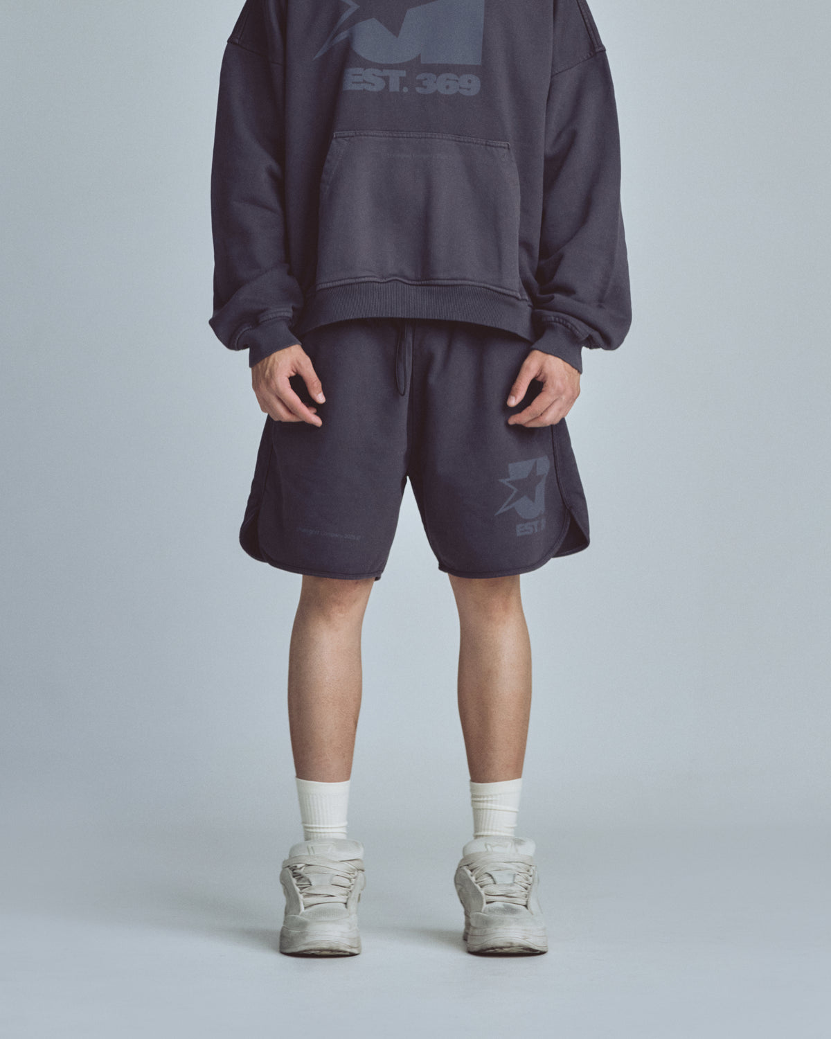 Stardust Symbol Biased Shorts Vintage Gray