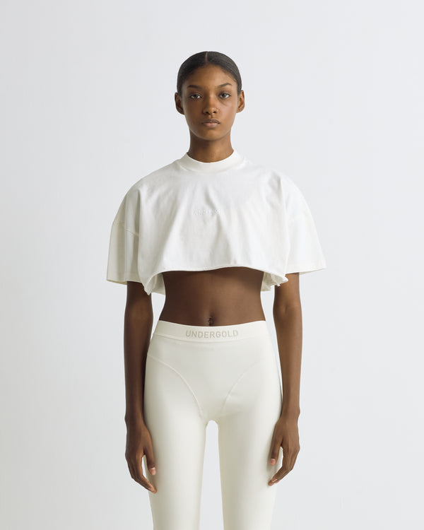 Basics Crop Top White