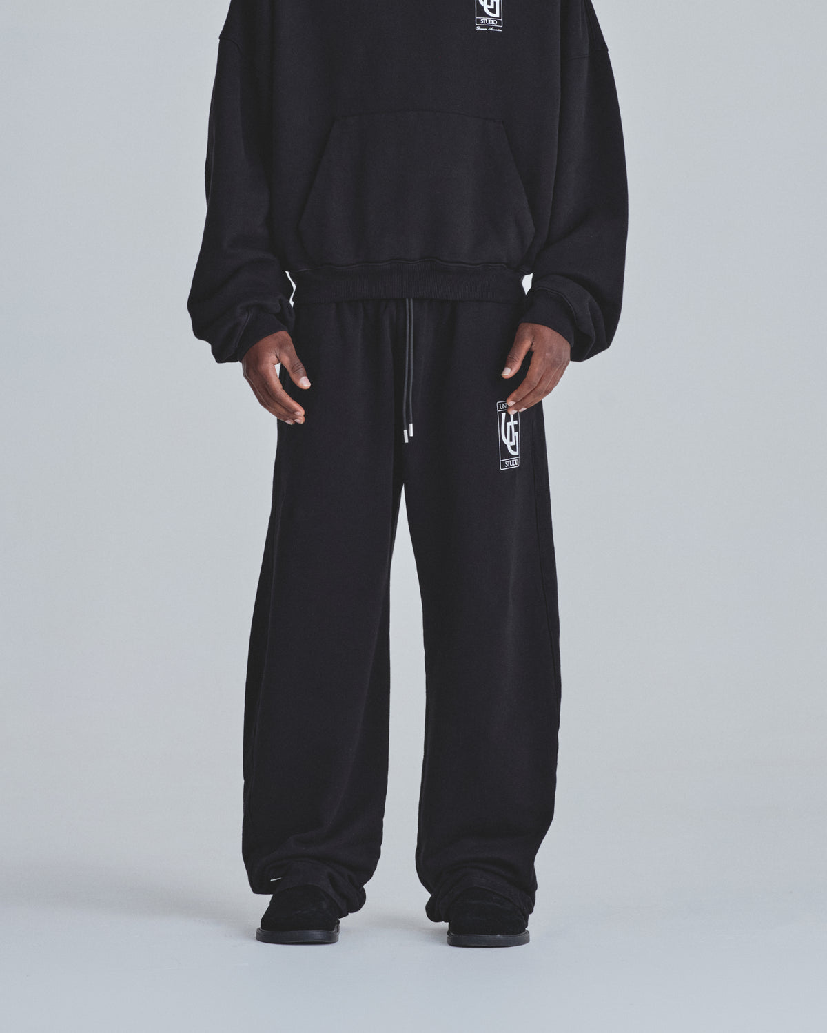 Line UG Frame Straightpants Black
