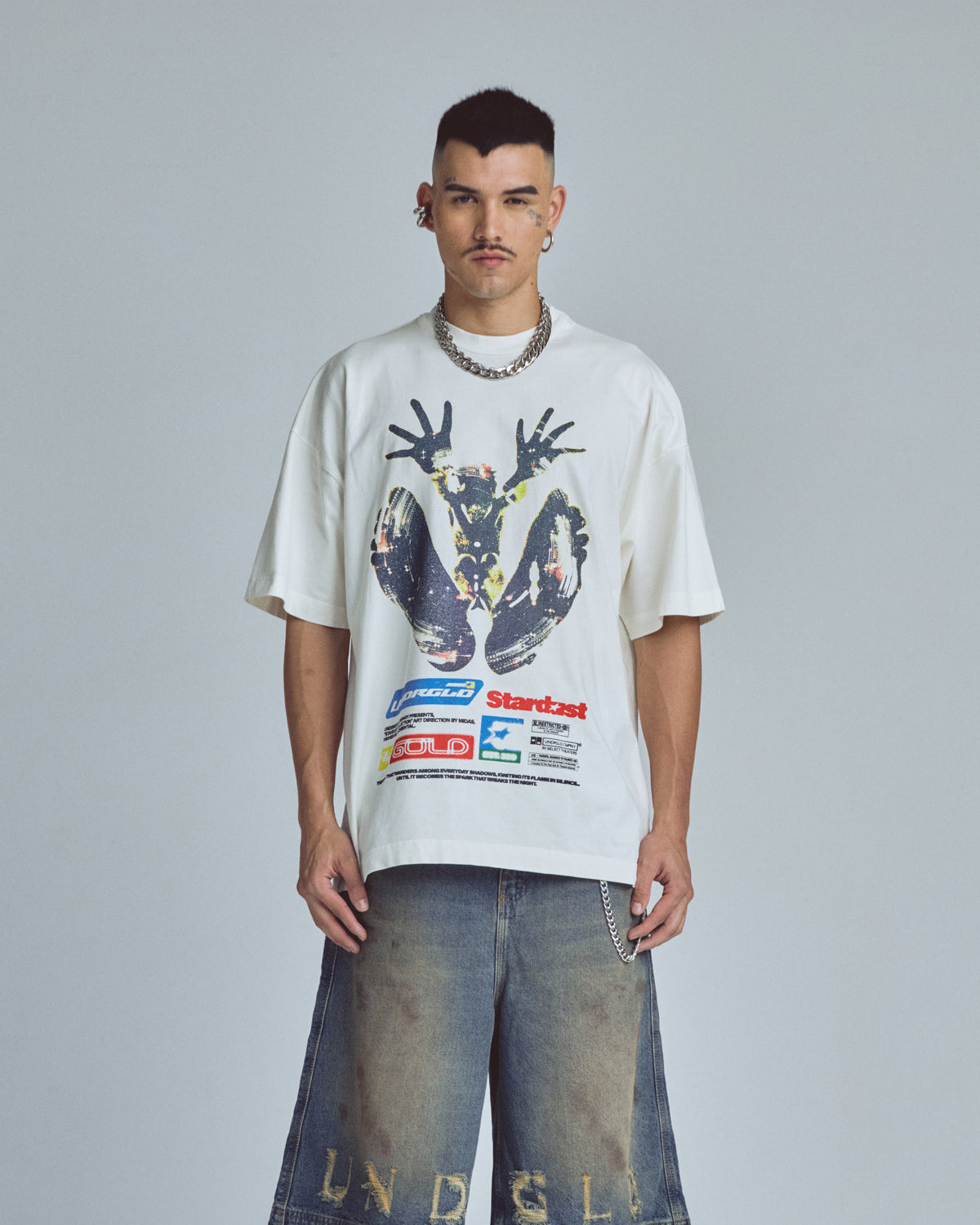 Stardust Light Being Tshirt White