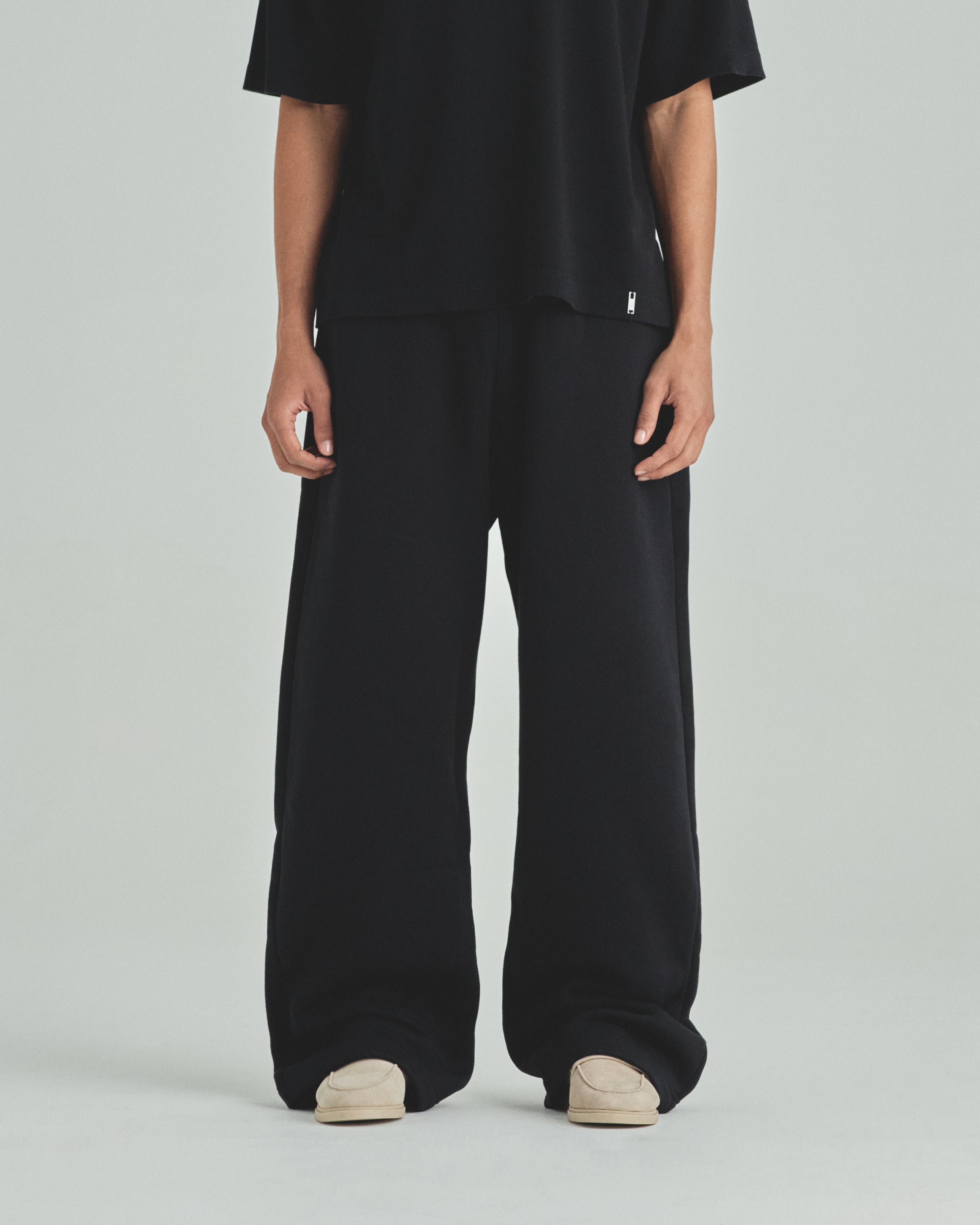 Blanks Barrel Straight Pants Black