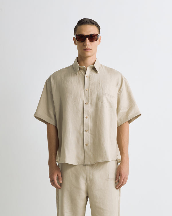 Riviera Linen Short Sleeve Shirt Linen