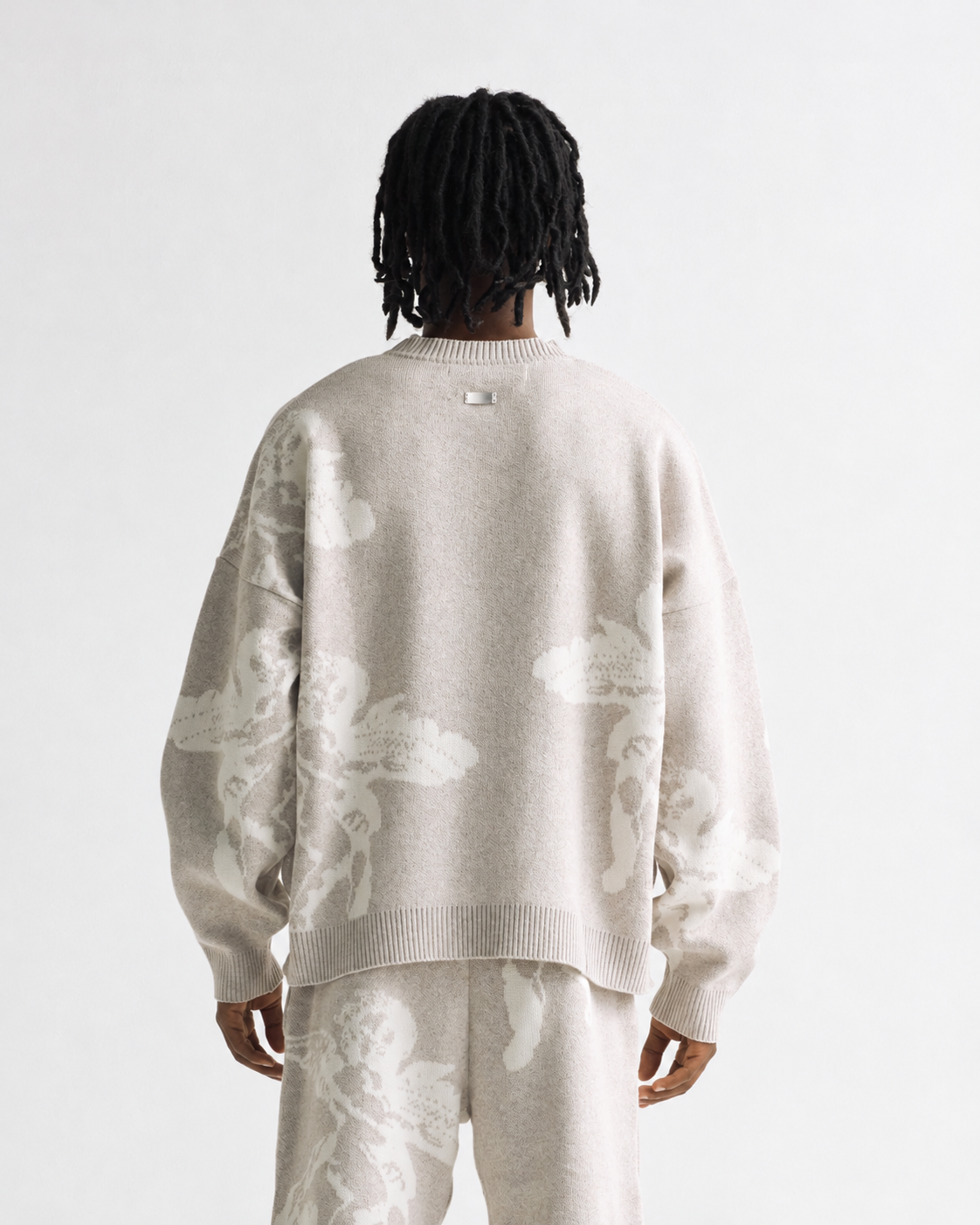 Basics Cherubs Knit Crewneck Gray
