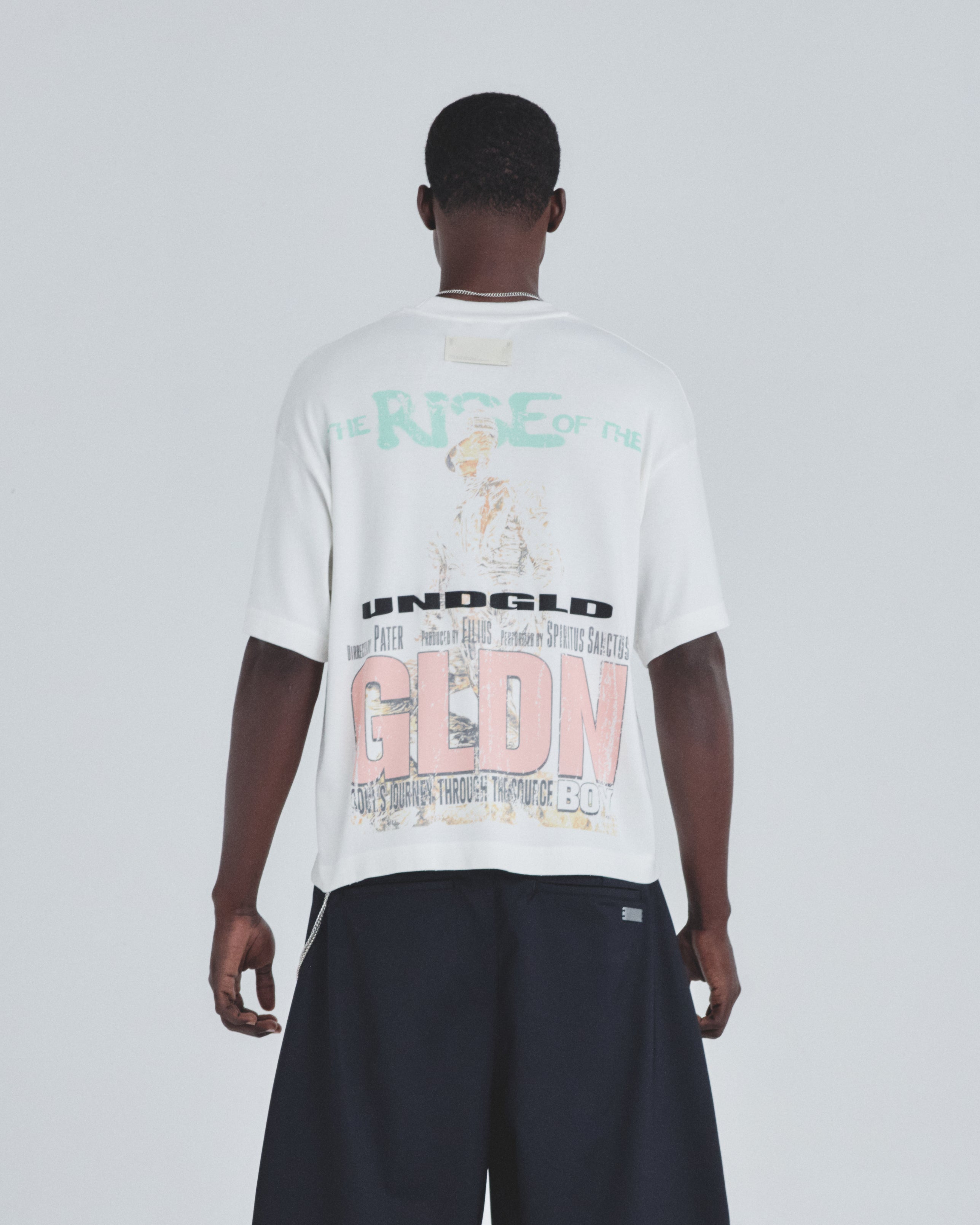 Holy State GLDN Prophecy Boxy Fit Tshirt White