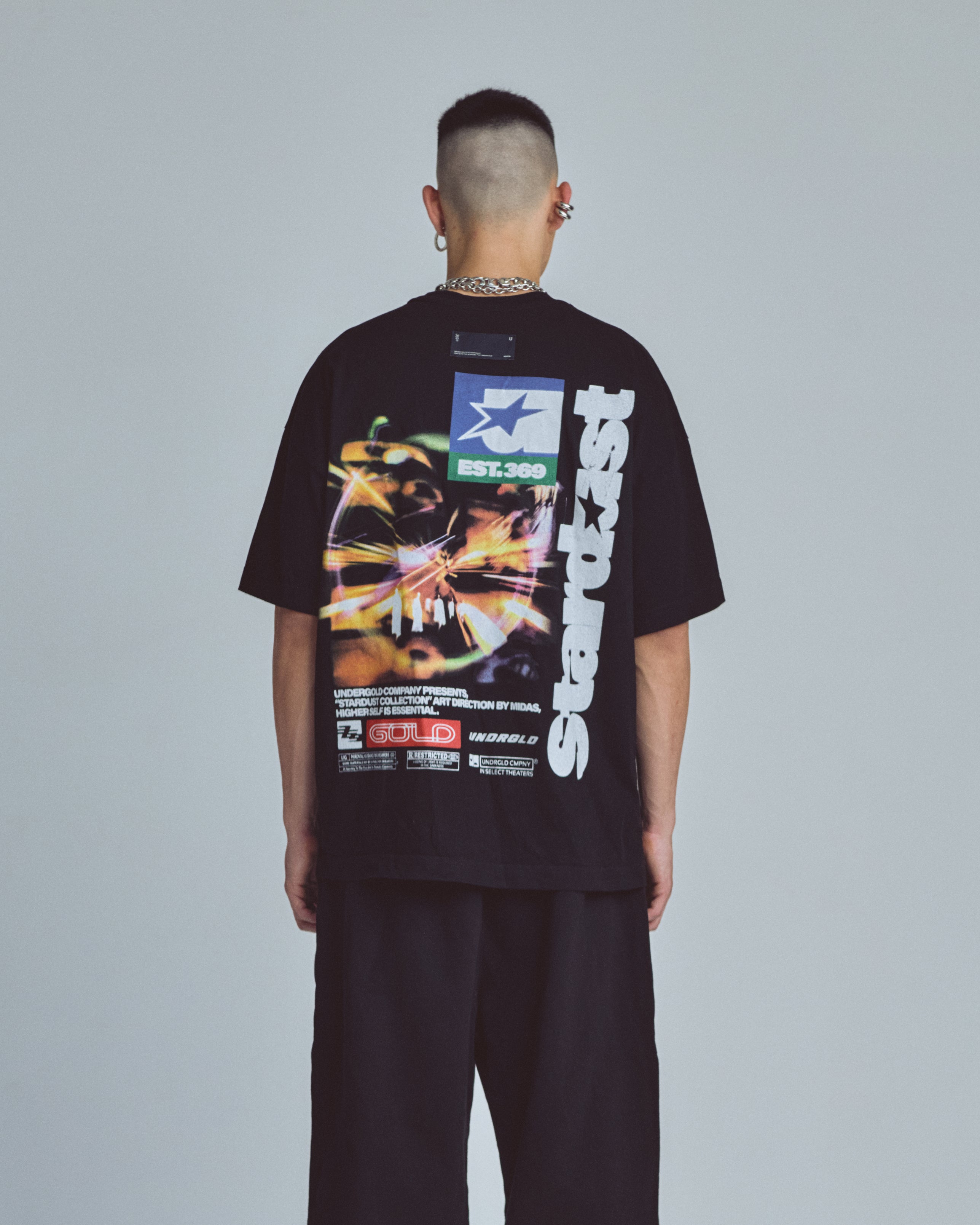 Stardust Night Drive Tshirt Black