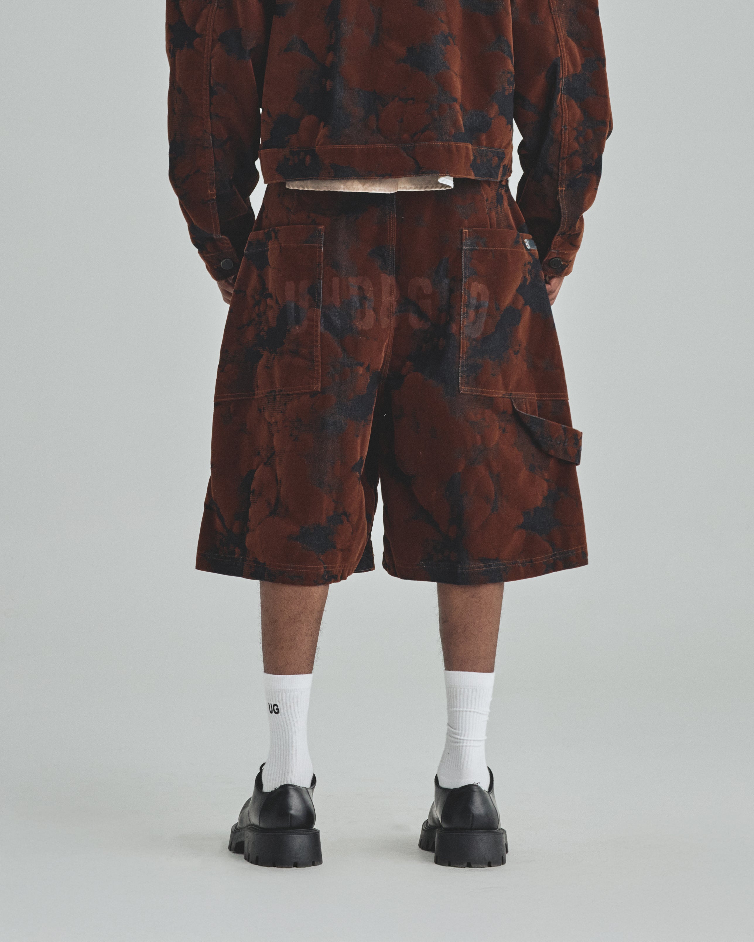 Spring UNDRGLD Wide Jorts Oxide