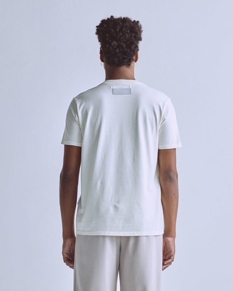 Basics Tiny Logo Regular Fit Tshirt White