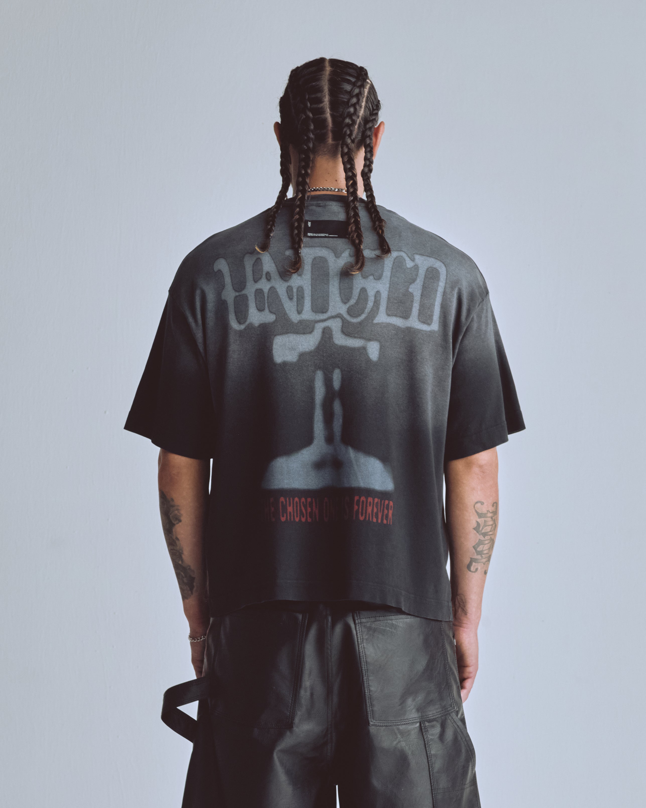 Capsule Forever Boxy Fit Tshirt Midnight Black