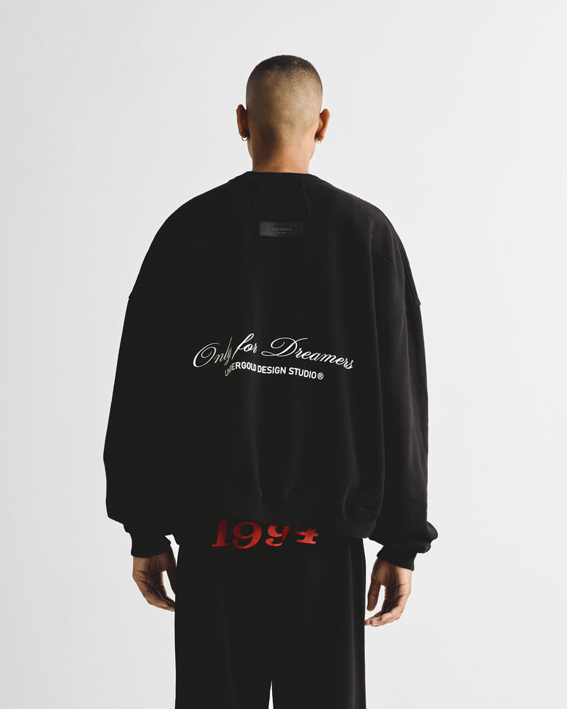 Dreamers Basic Crewneck Black