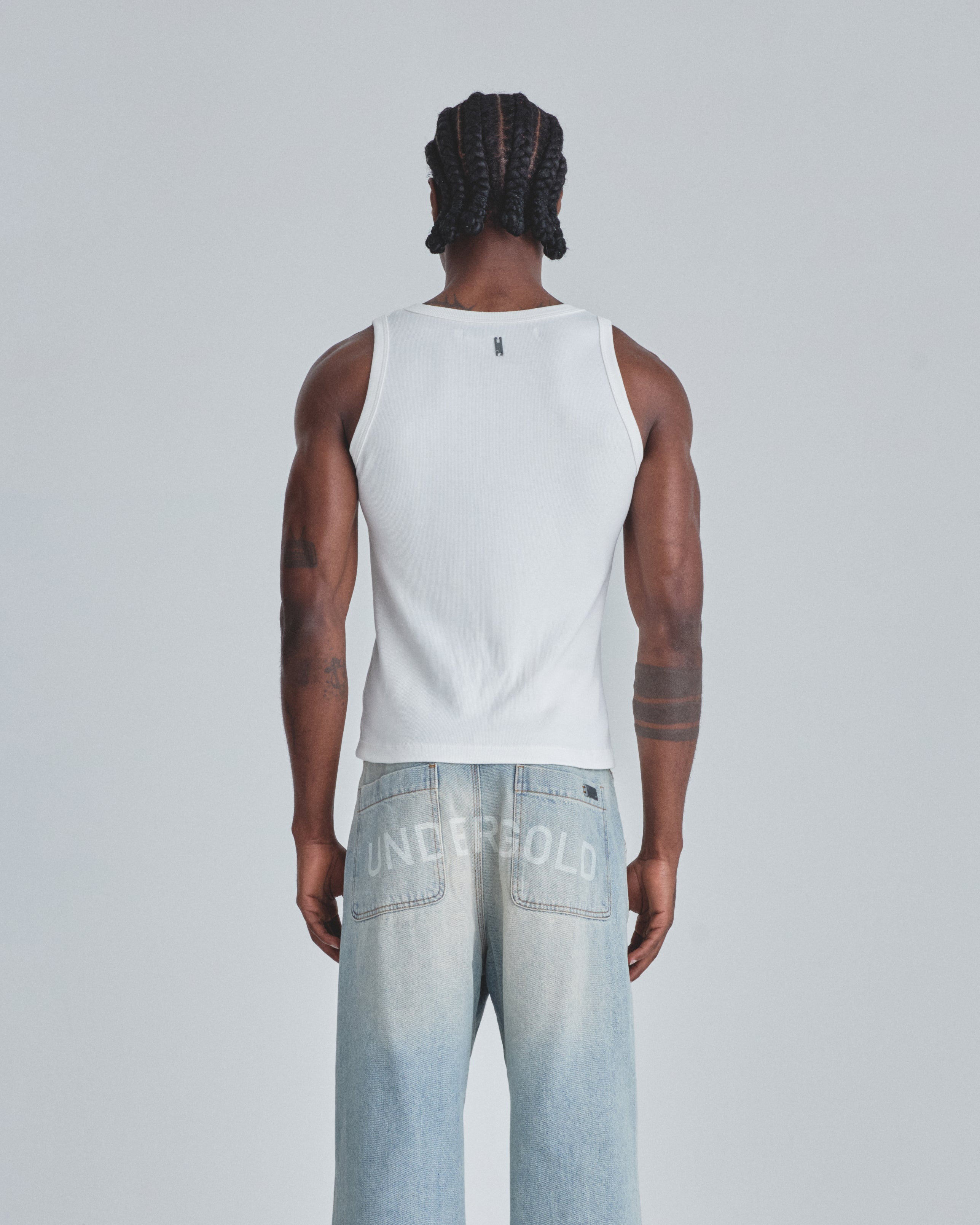 Line Undergold Studio Tank Top White