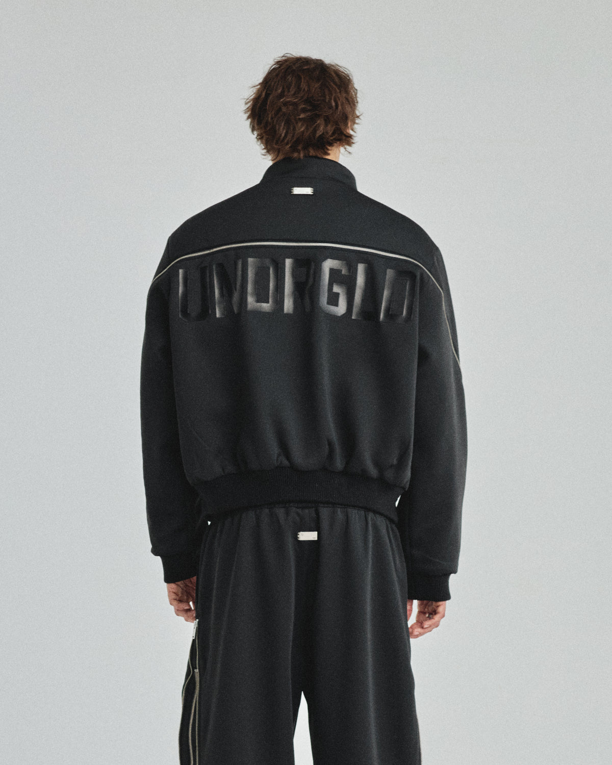 Basics UNDGLD Zipper Jacket Black