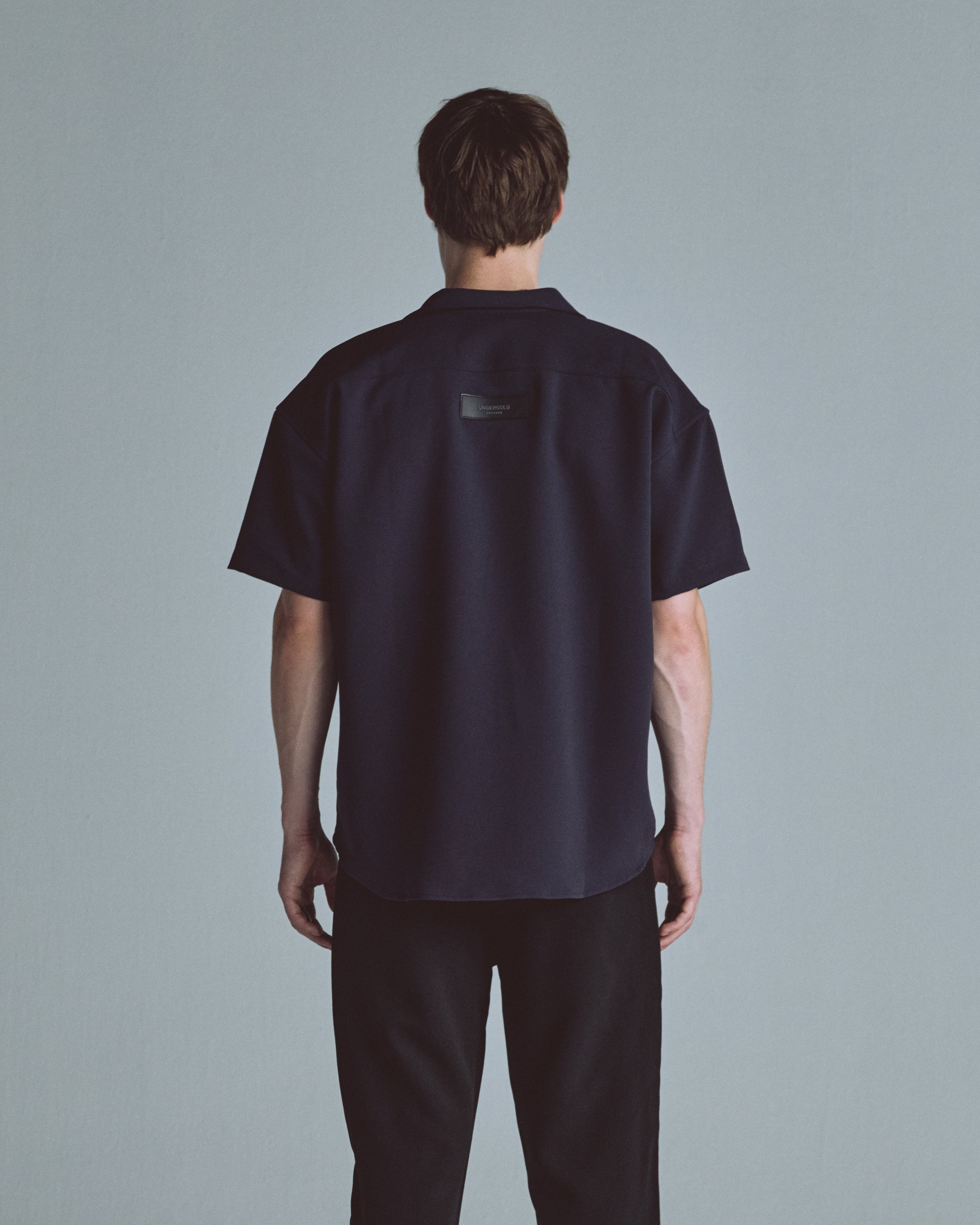 Basics Short Sleeve Shirt Dark Gray