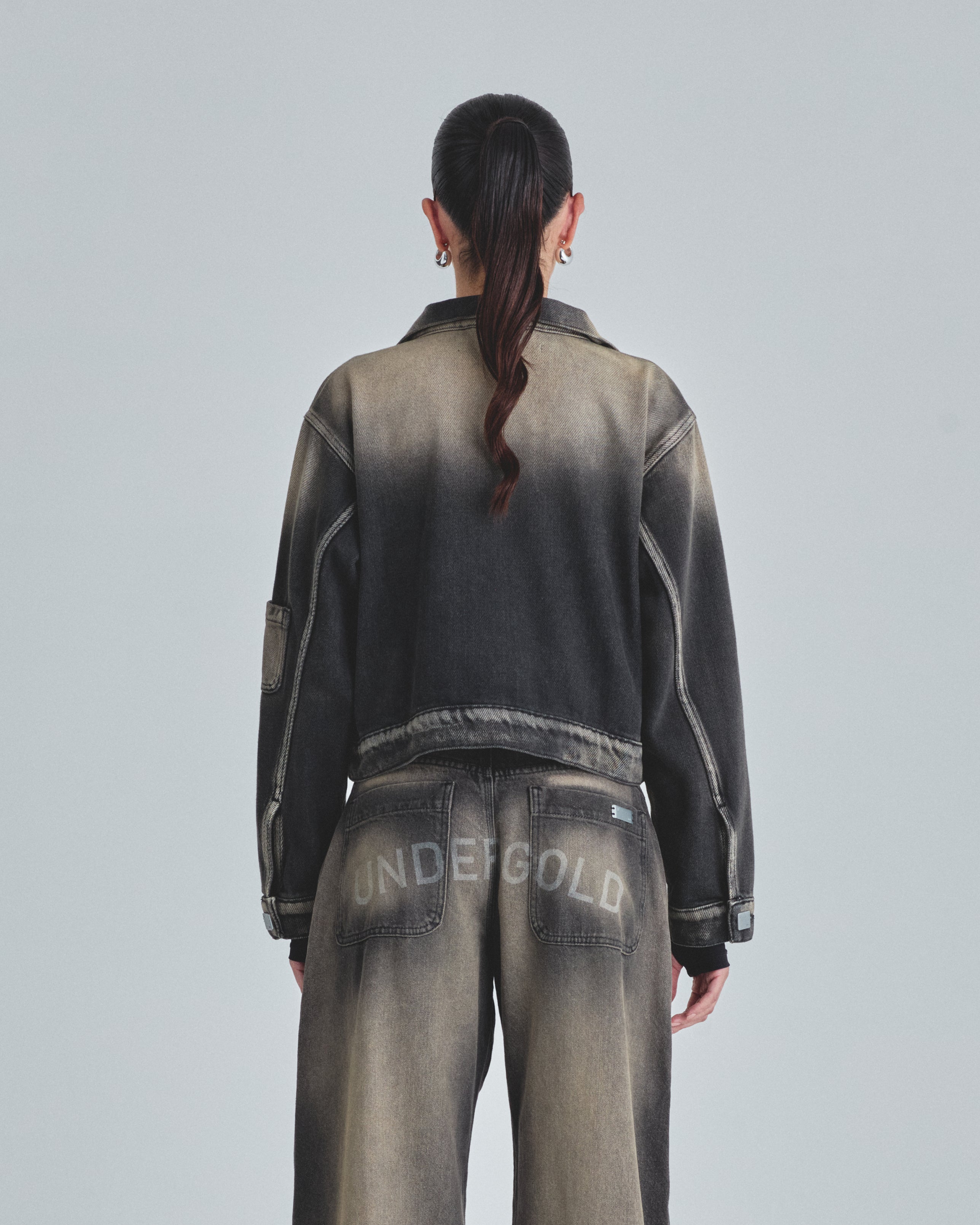 W Line Basic Multipocket Jacket Oxide Black
