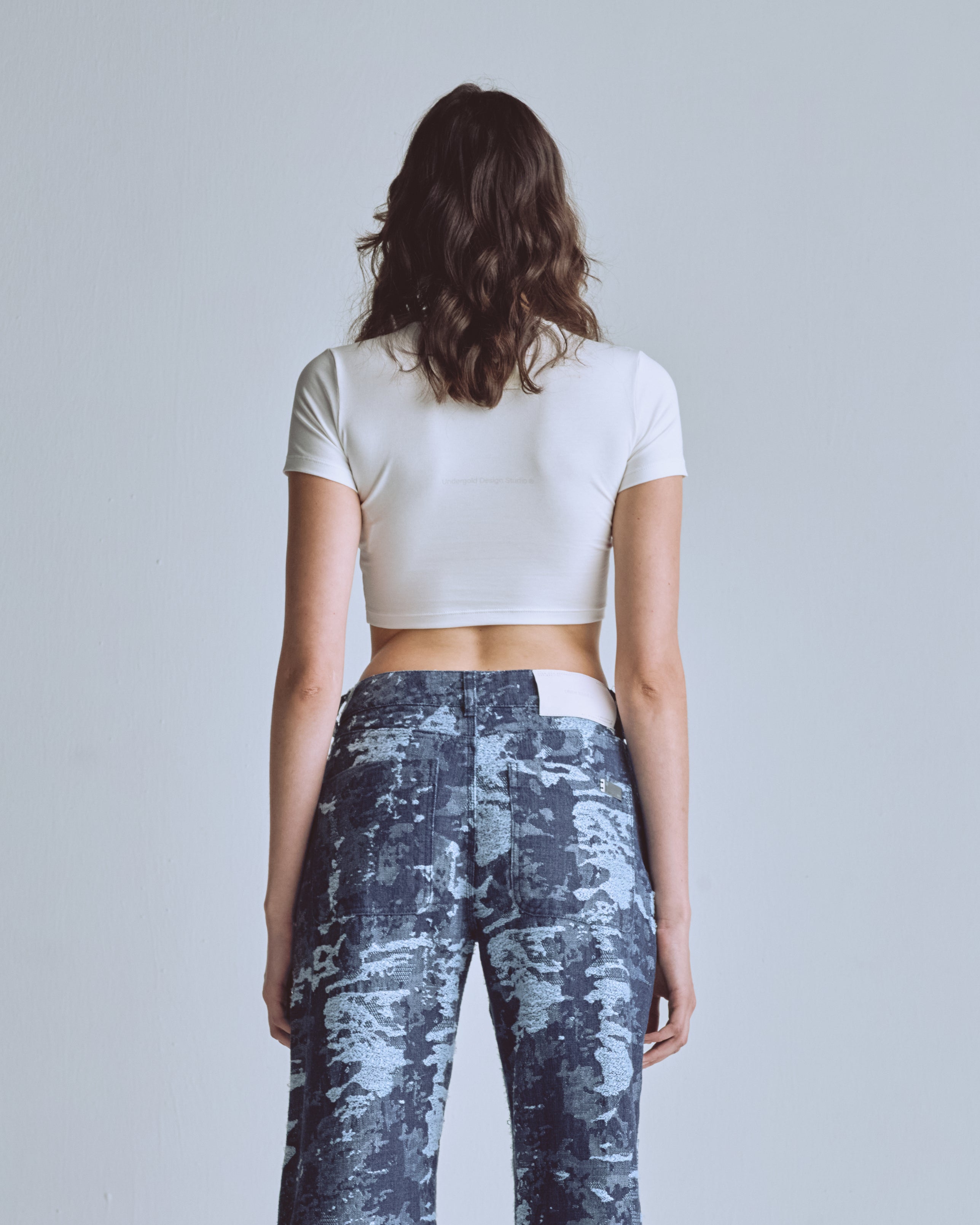 Capsule Blessed Are You Baby Tee White