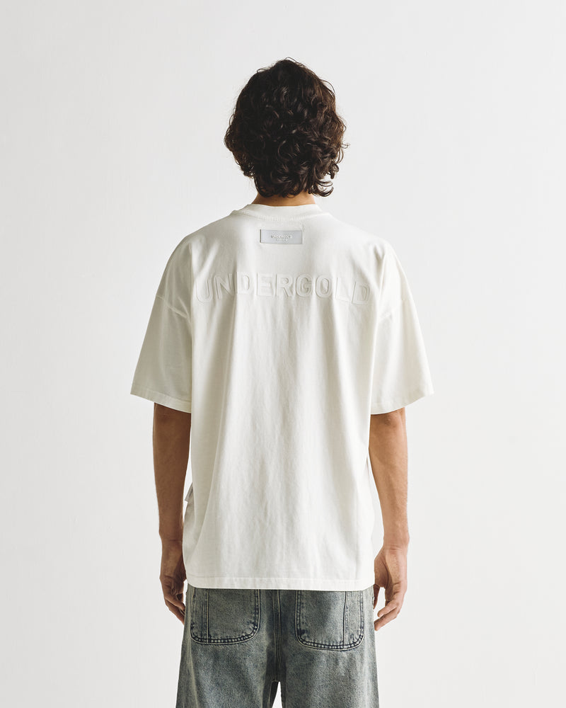 Line Logo Tshirt White