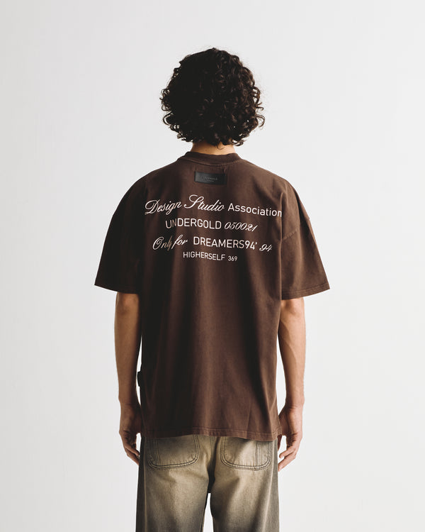 Dreamers Basic T-shirt Brown