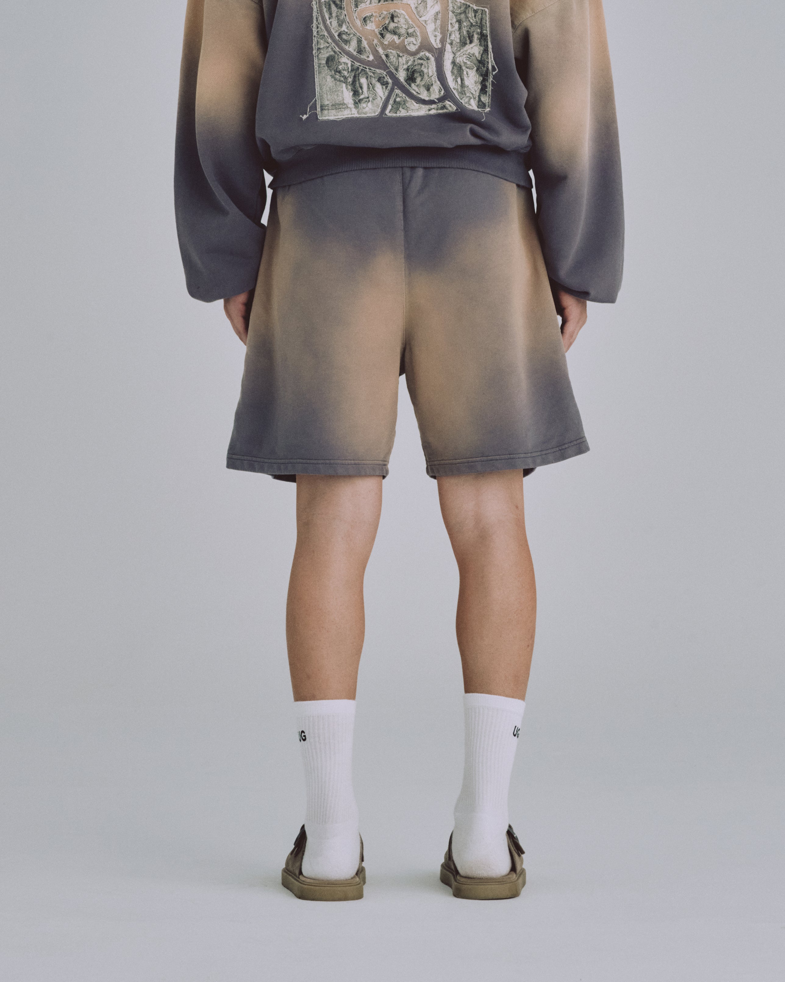 94' UNDRGLD Biased Shorts Dirty Brown