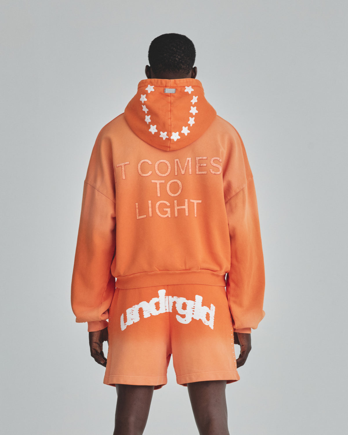 Revelation UNDRGLD Boxy Fit Hoodie Faded Orange
