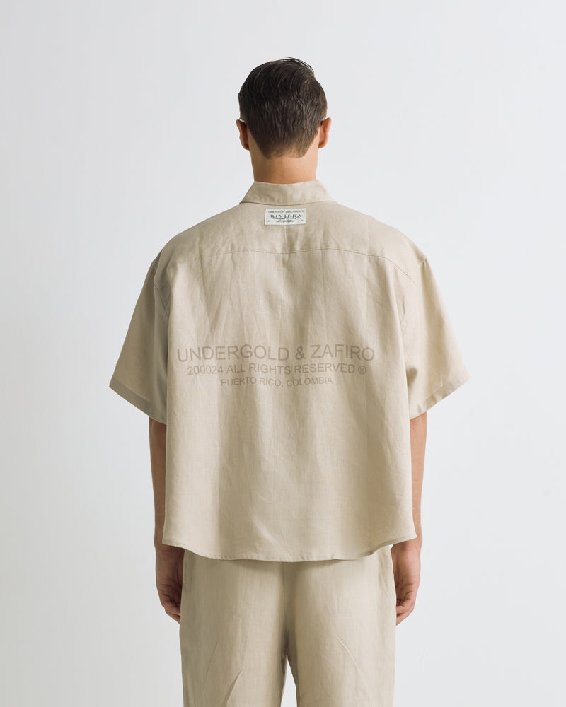 Riviera Linen Short Sleeve Shirt Linen