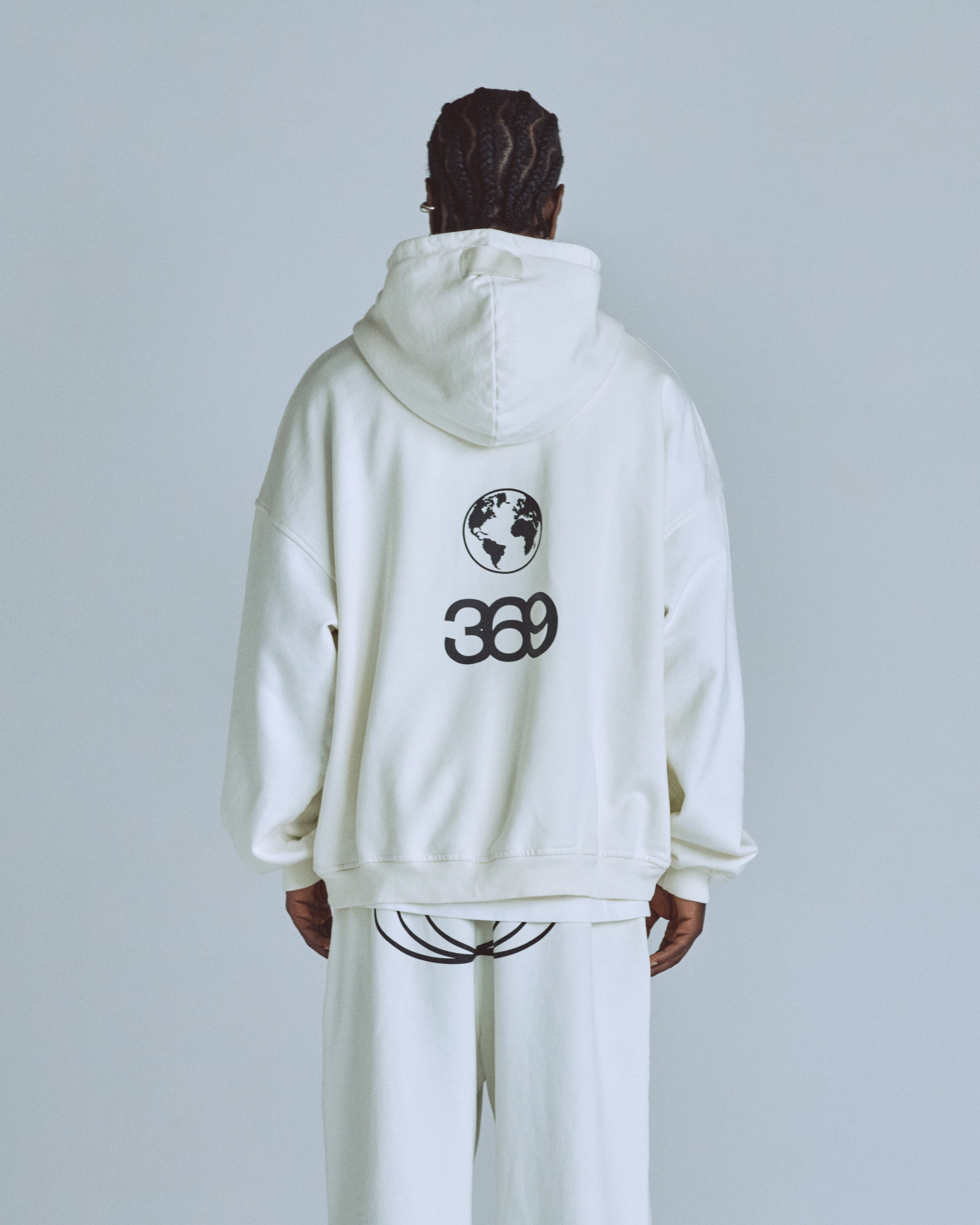 Golden Heritage Basic Hoodie White