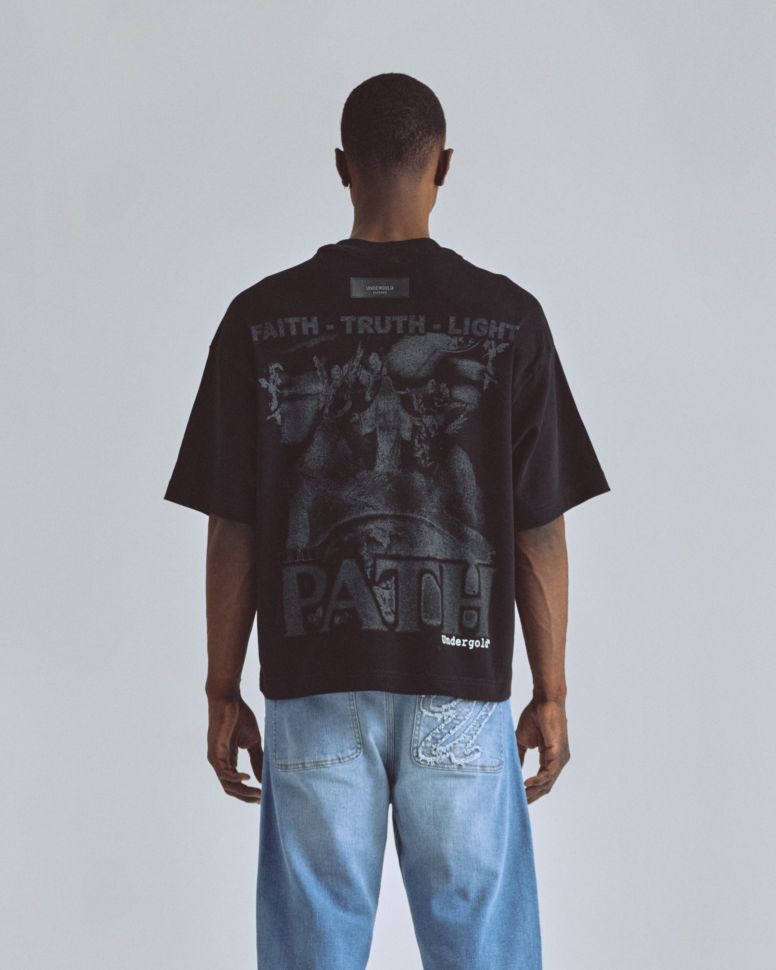 The Path Summit Boxy Fit T-shirt Black