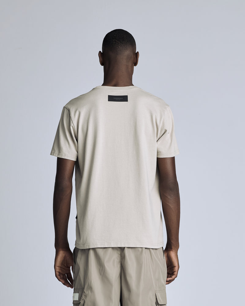 Basics Undergold Design Studio Regular Fit T-shirt Light Brown