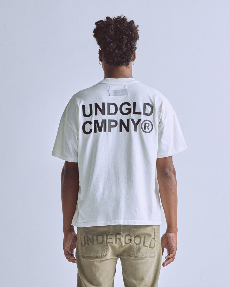 Luminescence UNDGLD CMPNY T-shirt White