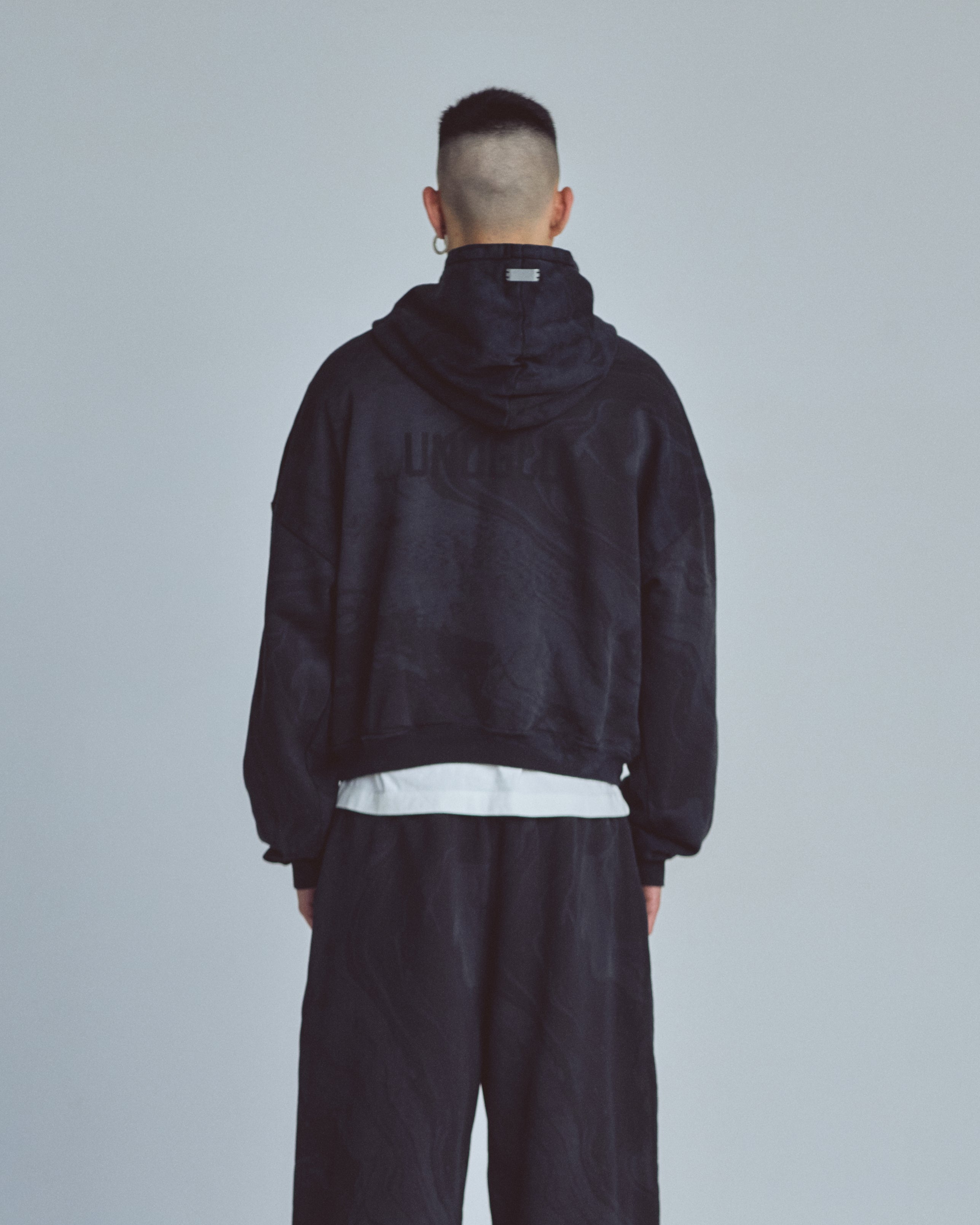 Basics UNDGLD Boxy Hoodie Oiled Black