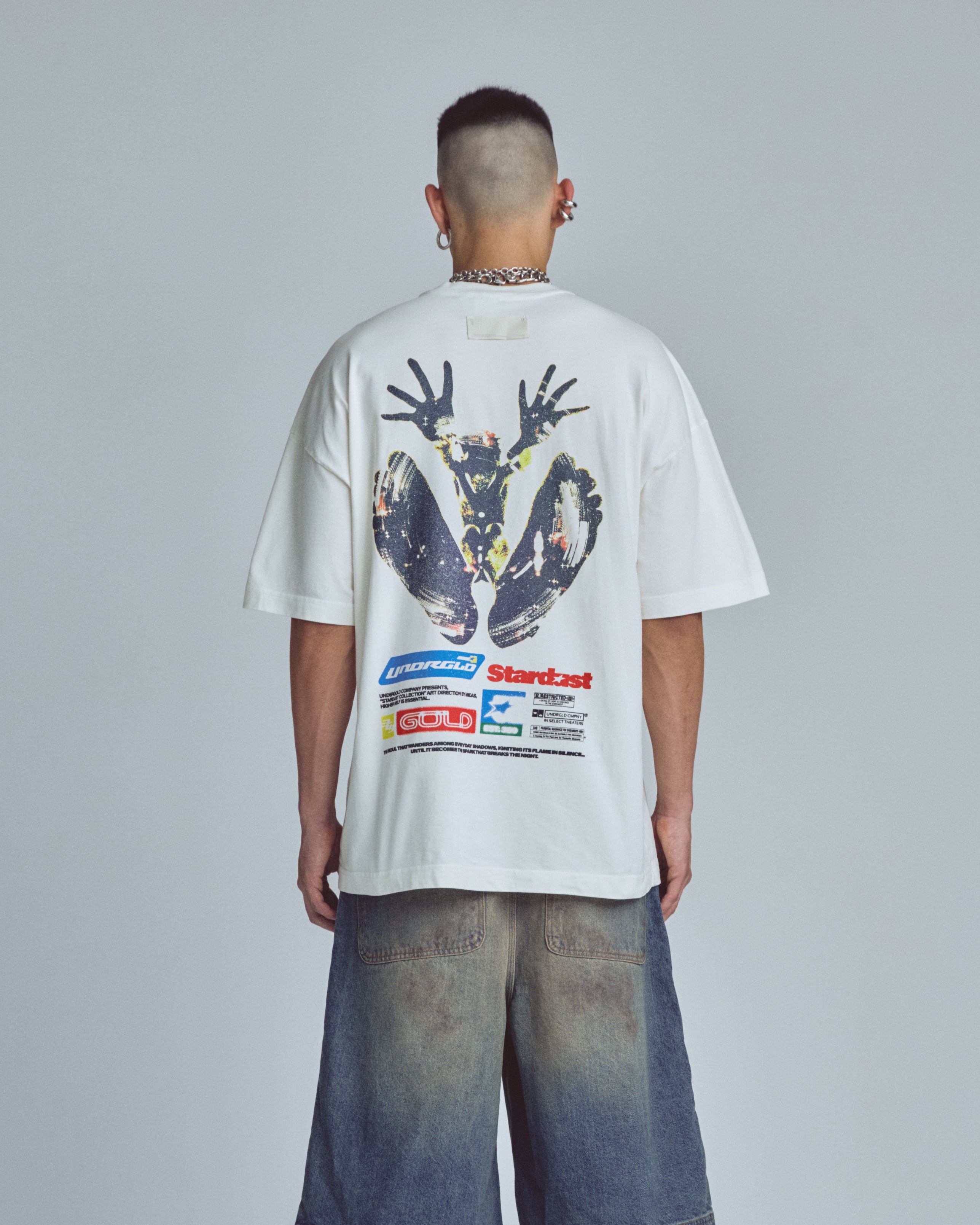 Stardust Light Being Tshirt White