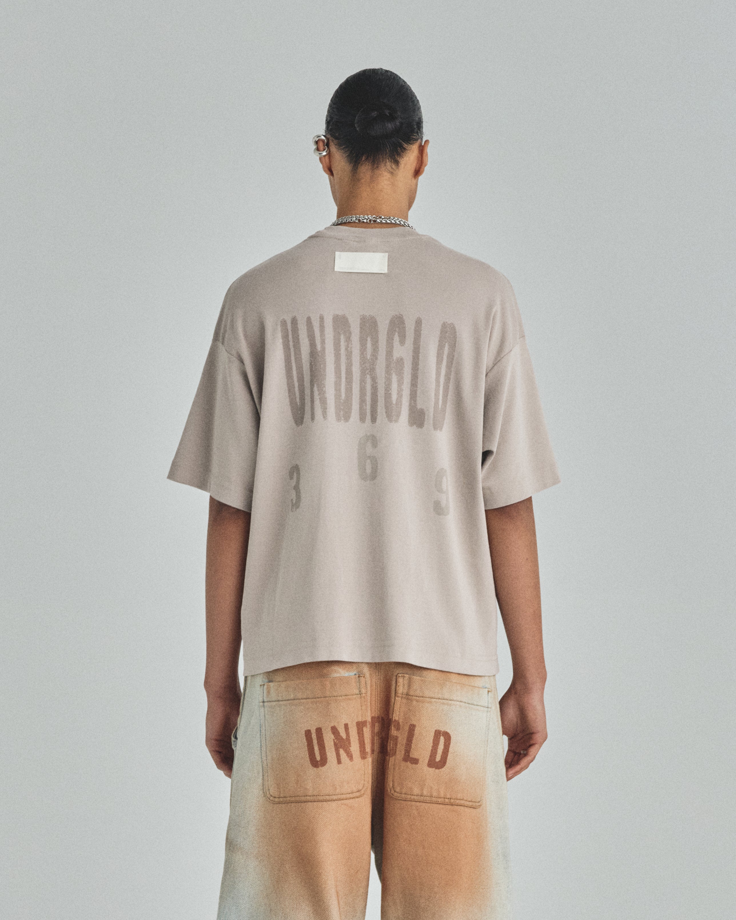 Spring UNDRGLD Boxy Fit Tshirt Cream
