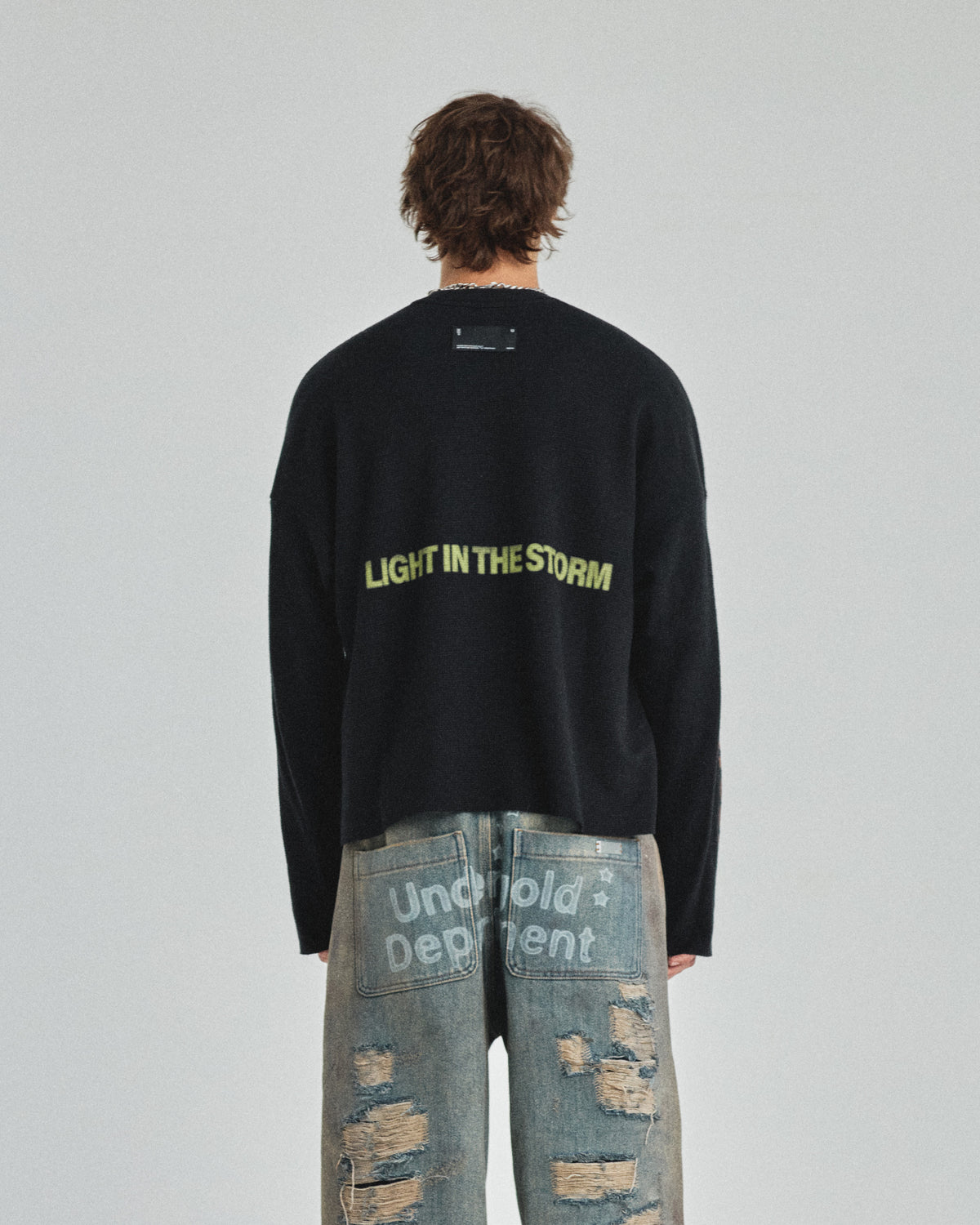 Pilgrimage Lightkeeper Long Sleeve Boxy Fit Tshirt Black