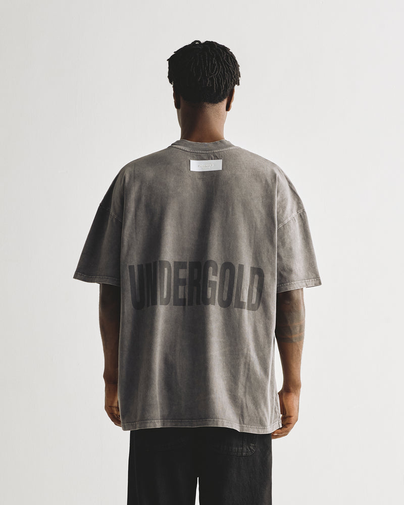 Basics Undergold T-shirt Vintage Gray