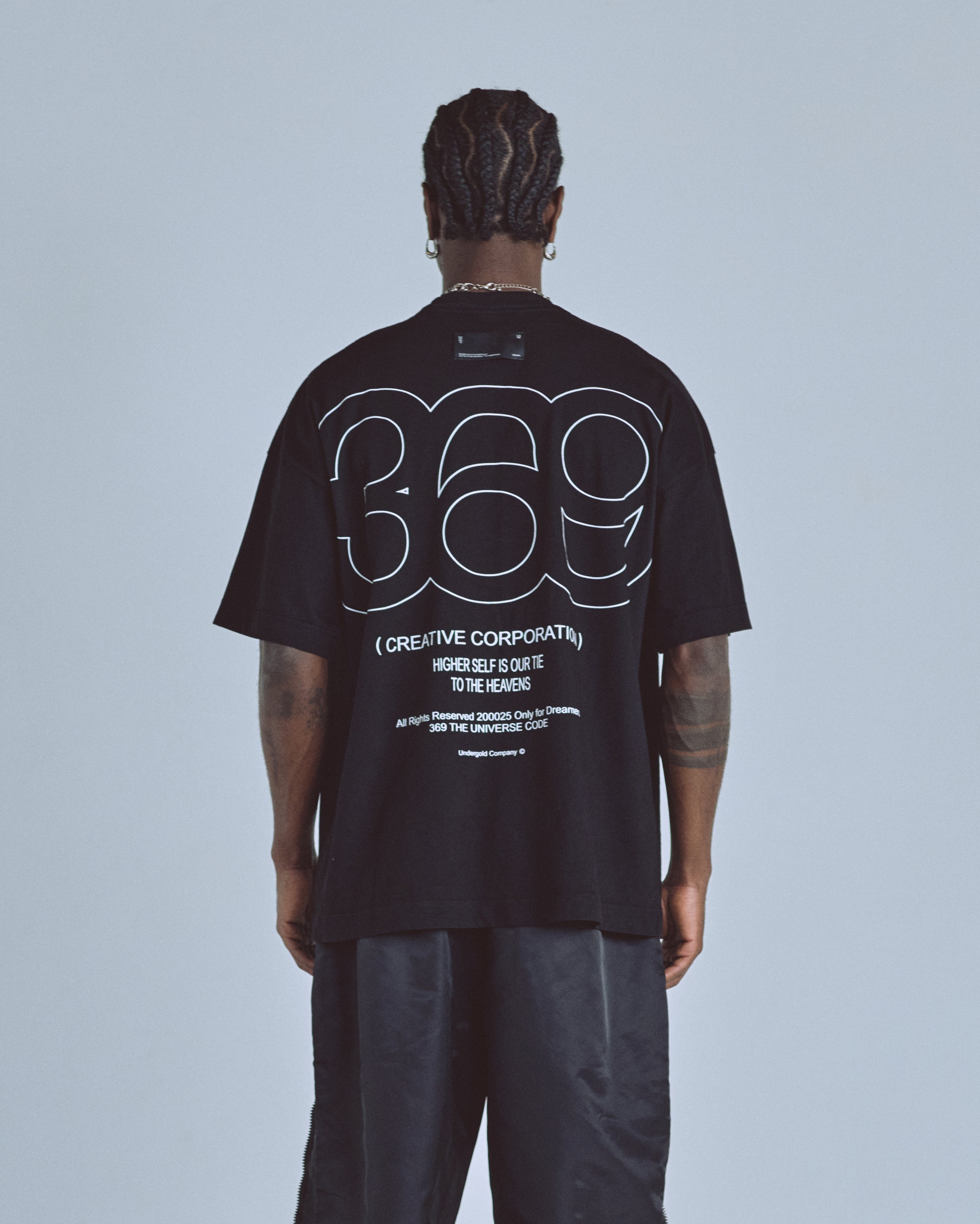 Golden Heritage Nebula Tshirt Black