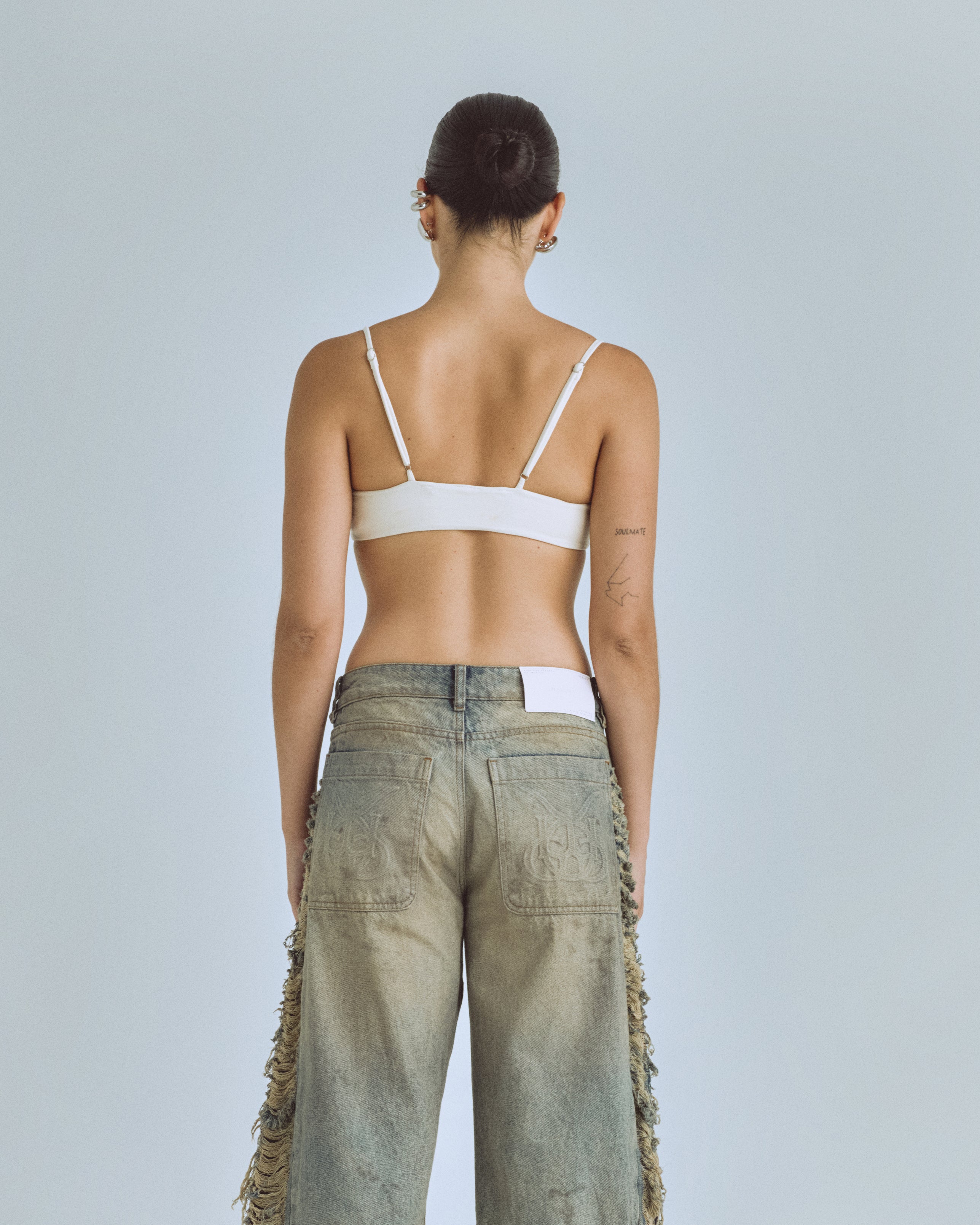 Santa Union Balconette Top Cream