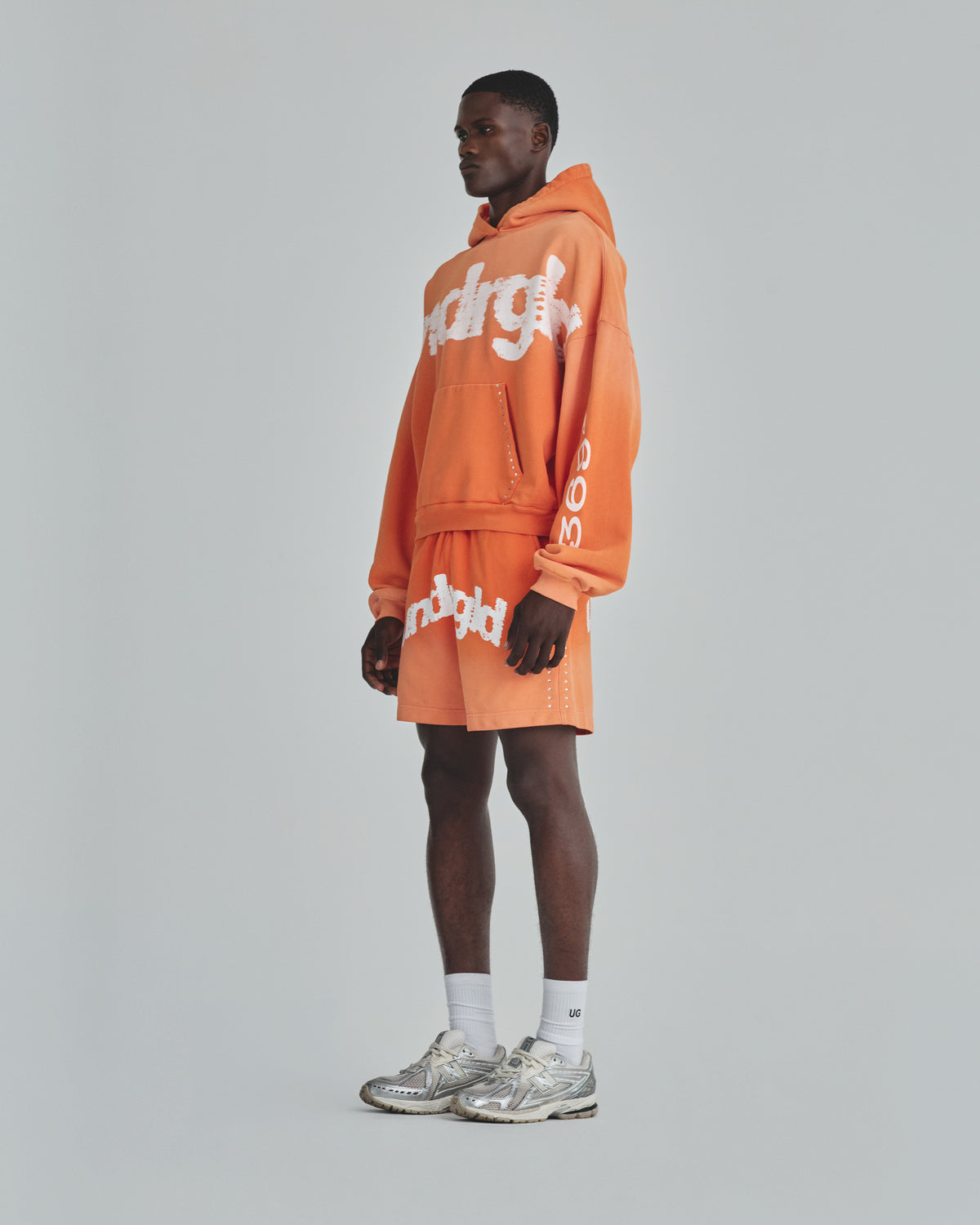 Revelation UNDRGLD Boxy Fit Hoodie Faded Orange