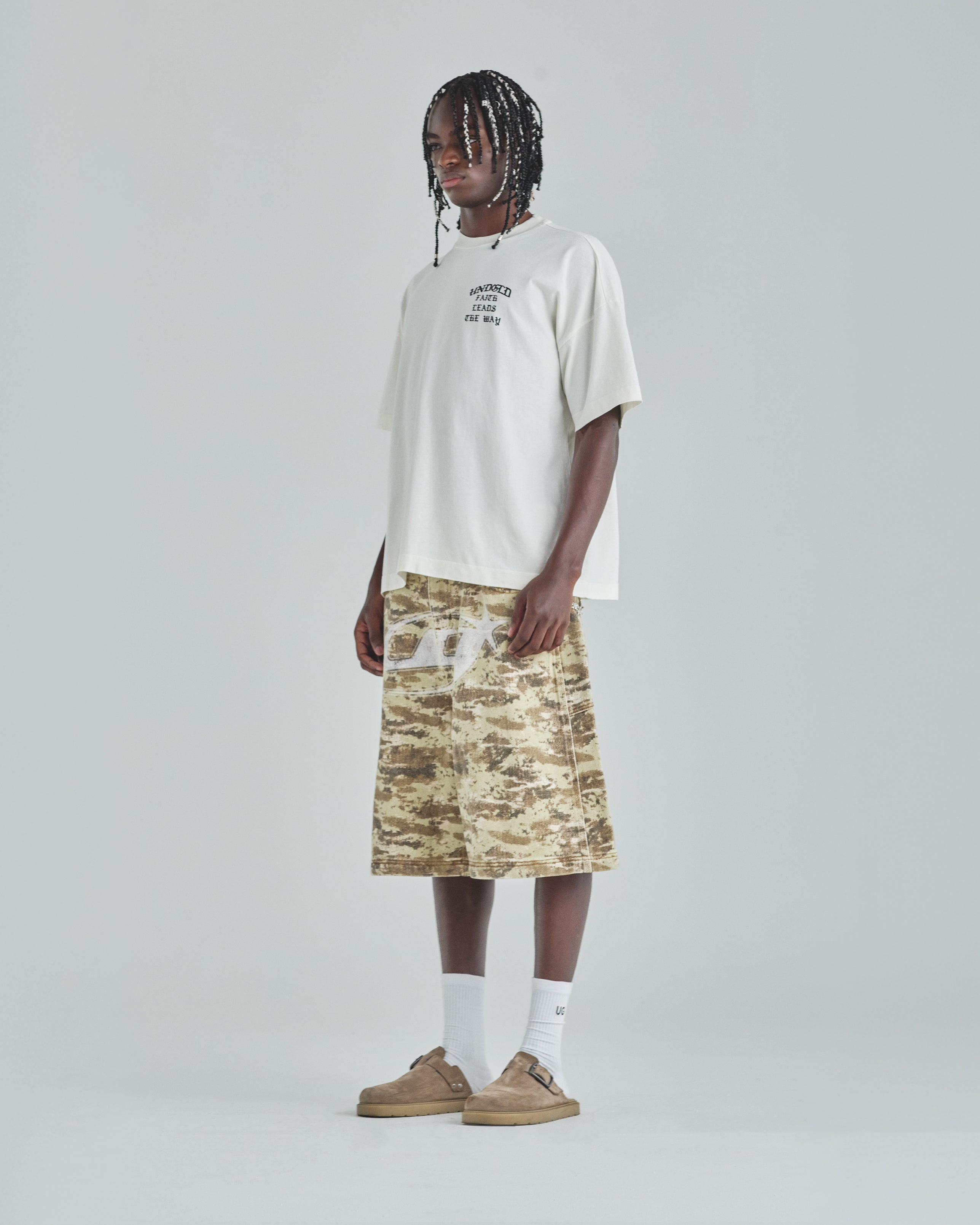 Act 1 UG Star Denim Jorts Light Cammo