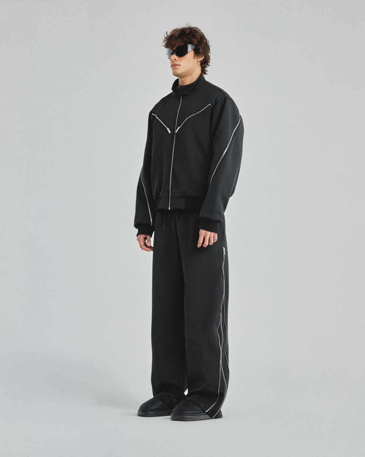 Basics UNDGLD Zipper Jacket Black