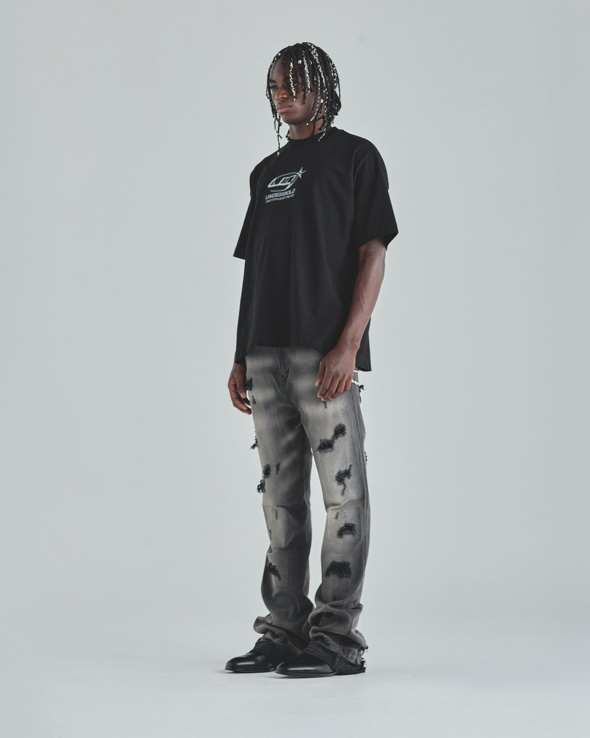 Act 1 UG Star Tshirt Black
