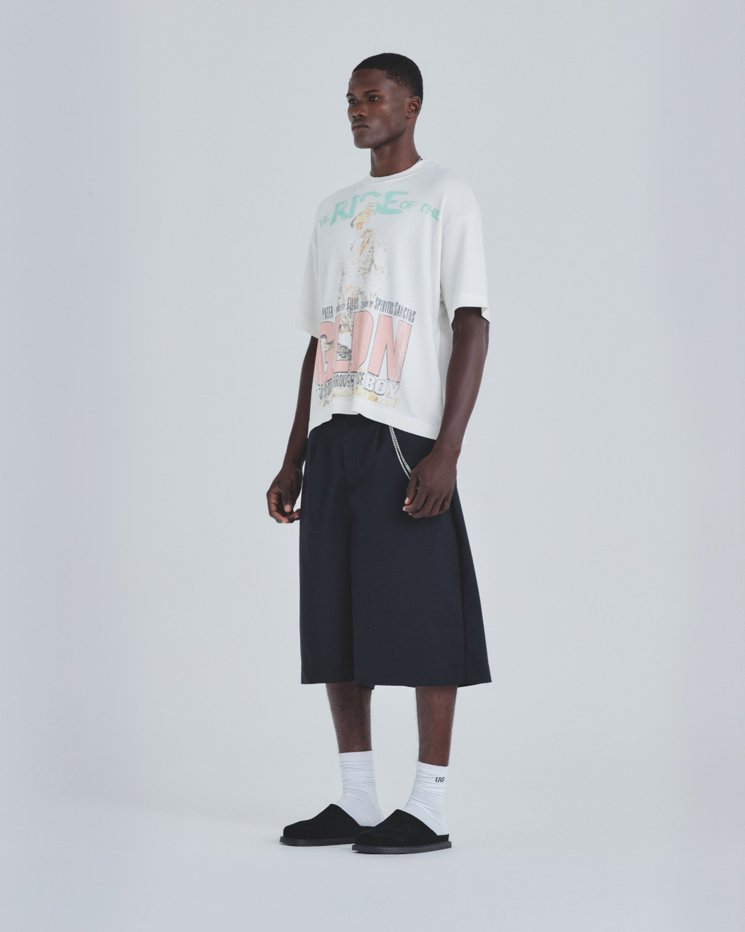 Holy State GLDN Prophecy Boxy Fit Tshirt White