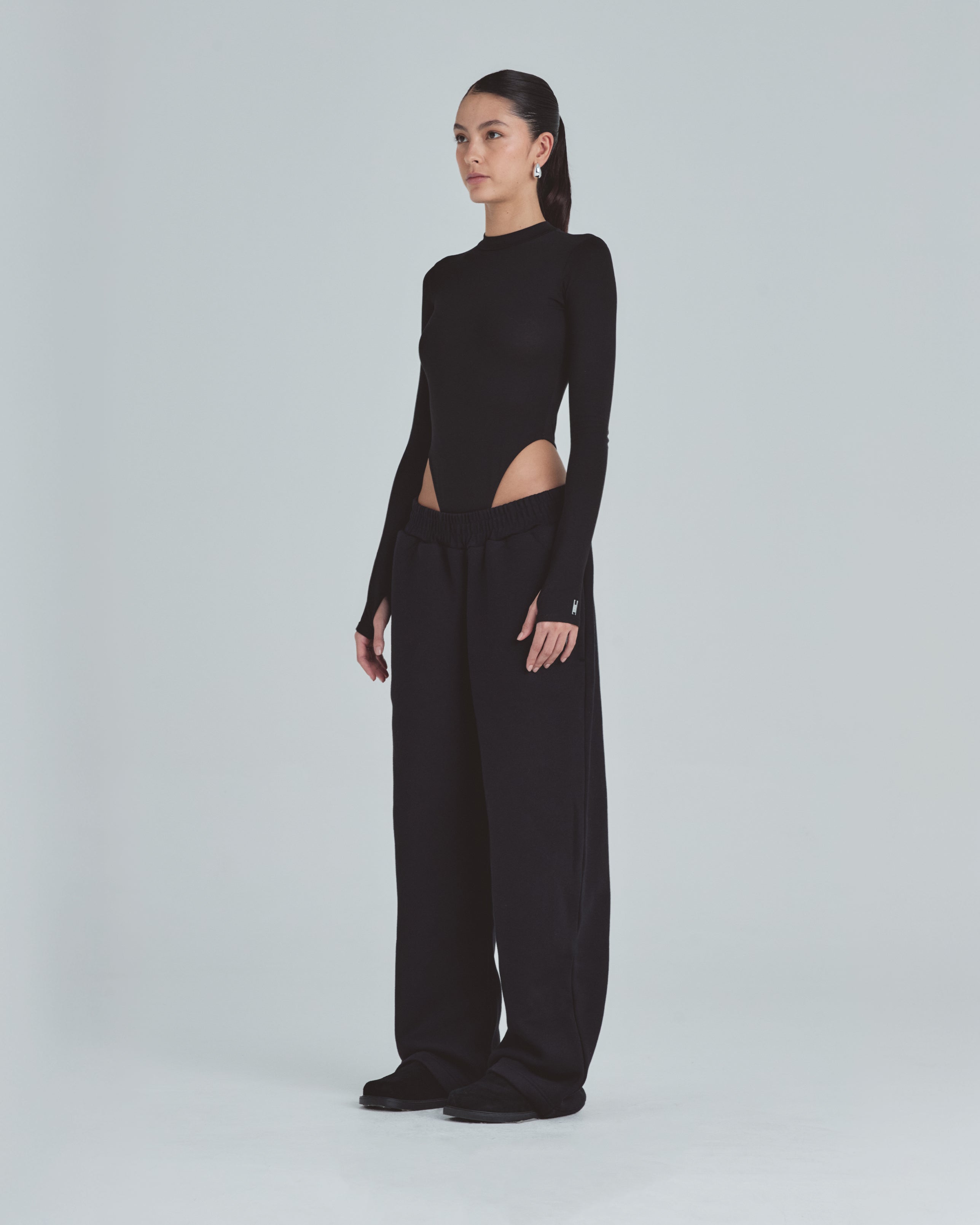 Line Undergold Studio Turtleneck Bodysuit Black