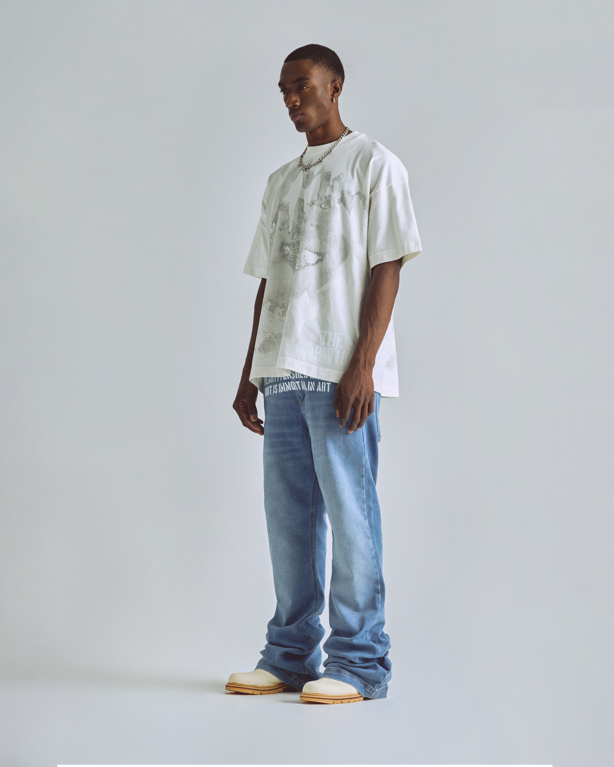 The Path Birds Tshirt White
