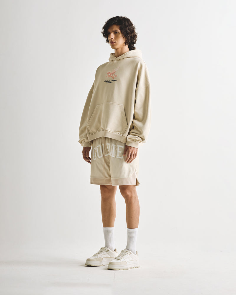 Dreamers Goldie Basketball Shorts Cream