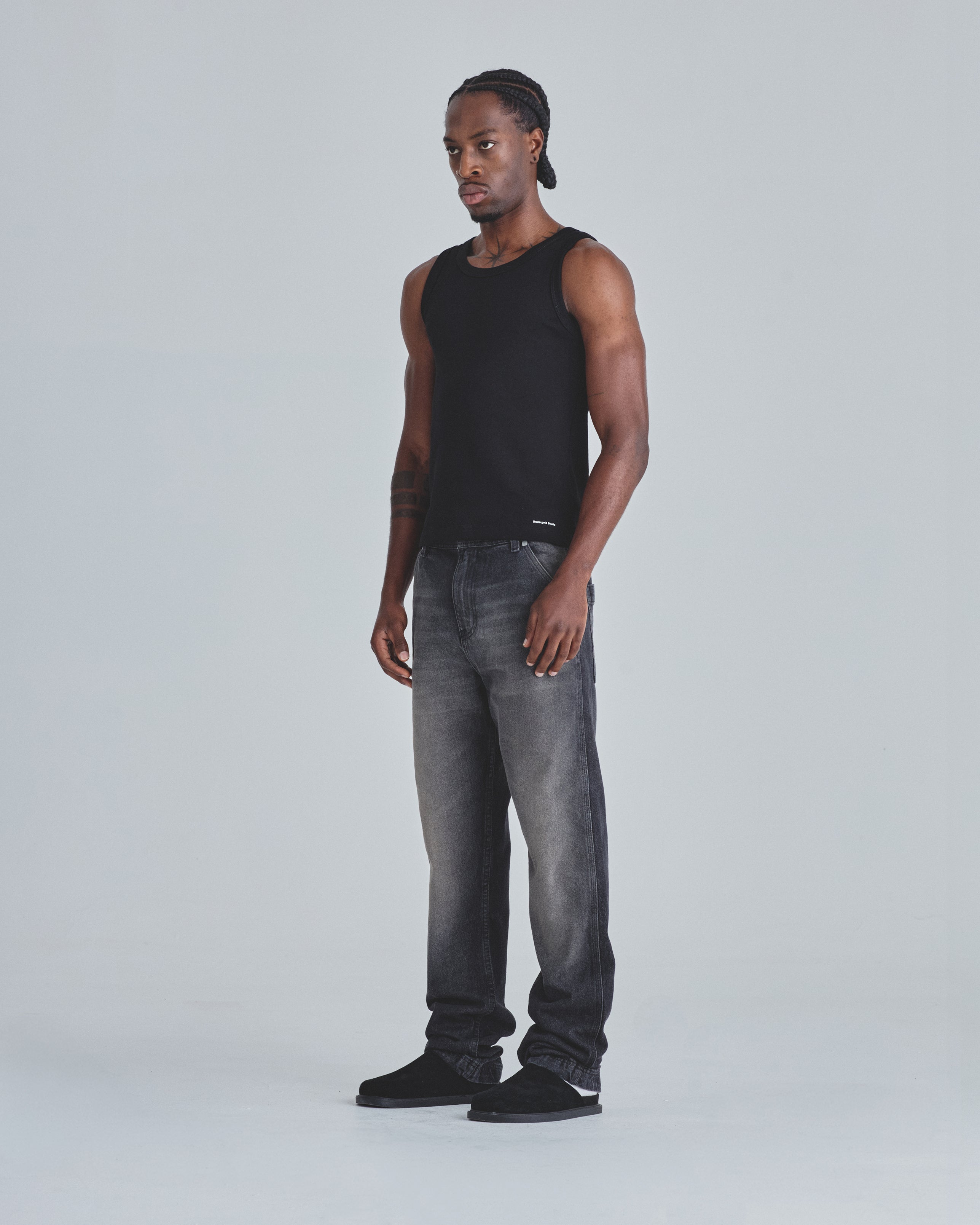Line Undergold Studio Tank Top Black